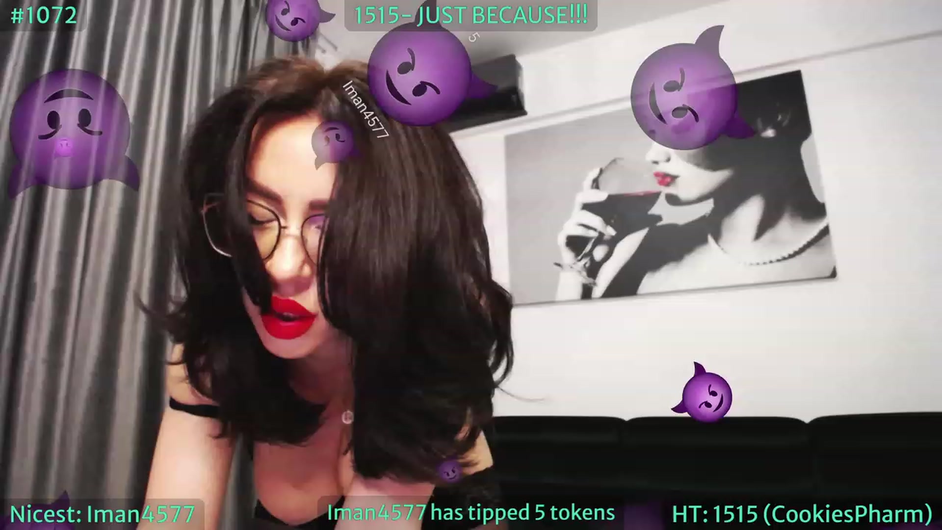 Gallery image thumbnail from SassyCookies's myfreecams stream on, 10/19/2023, 04:58 image 18 of 20