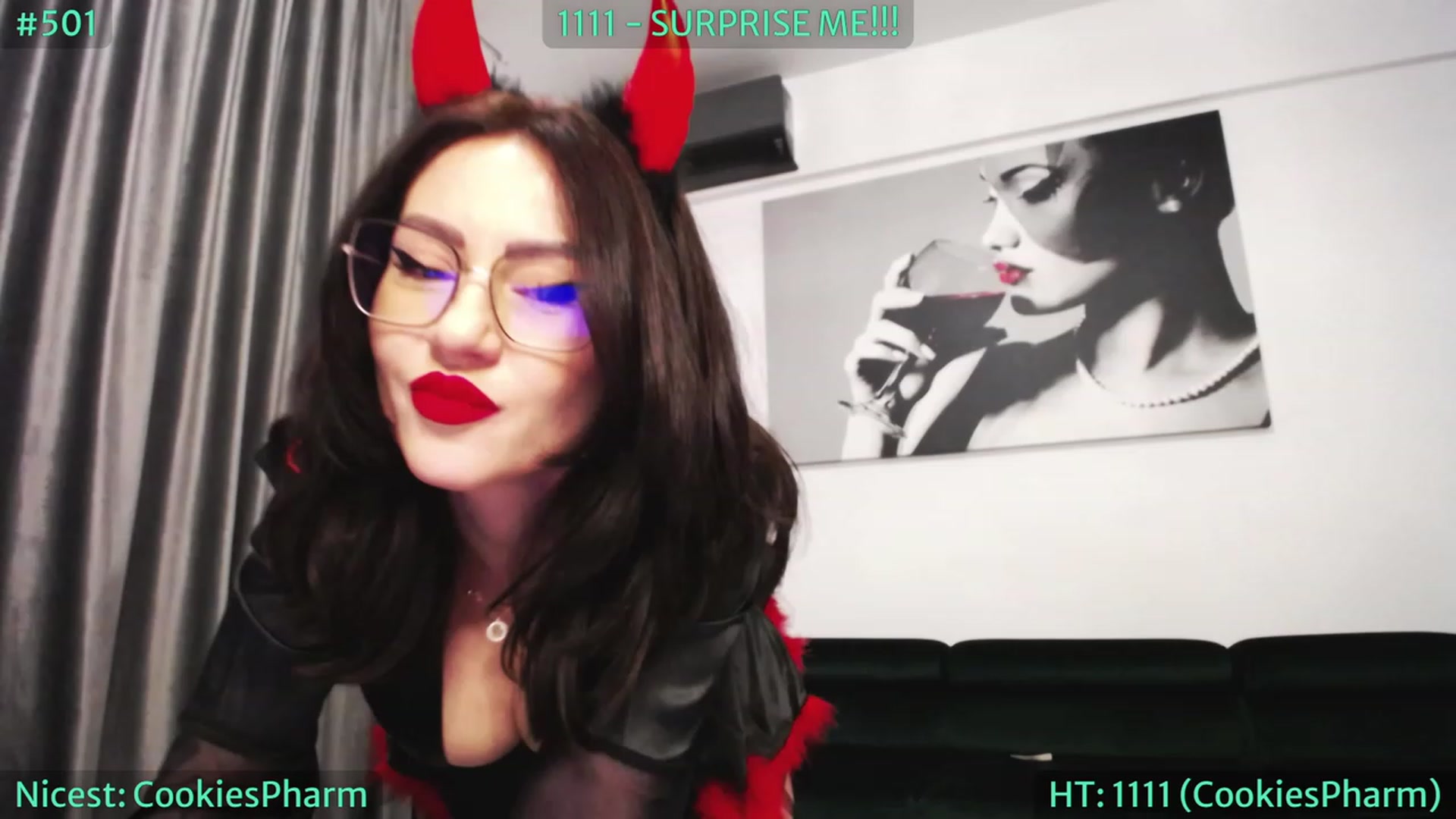 Gallery image thumbnail from SassyCookies's myfreecams stream on, 11/01/2023, 05:12 image 12 of 20