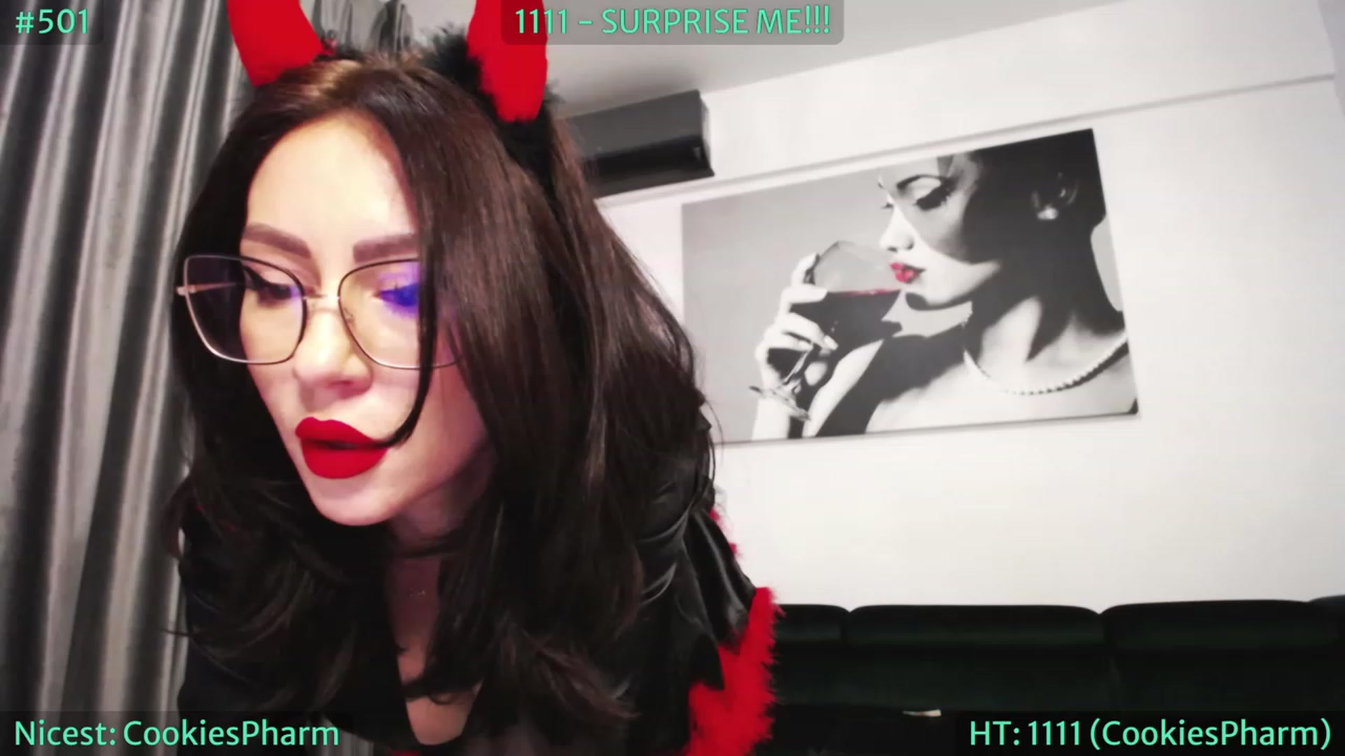 Gallery image thumbnail from SassyCookies's myfreecams stream on, 11/01/2023, 05:12 image 19 of 20