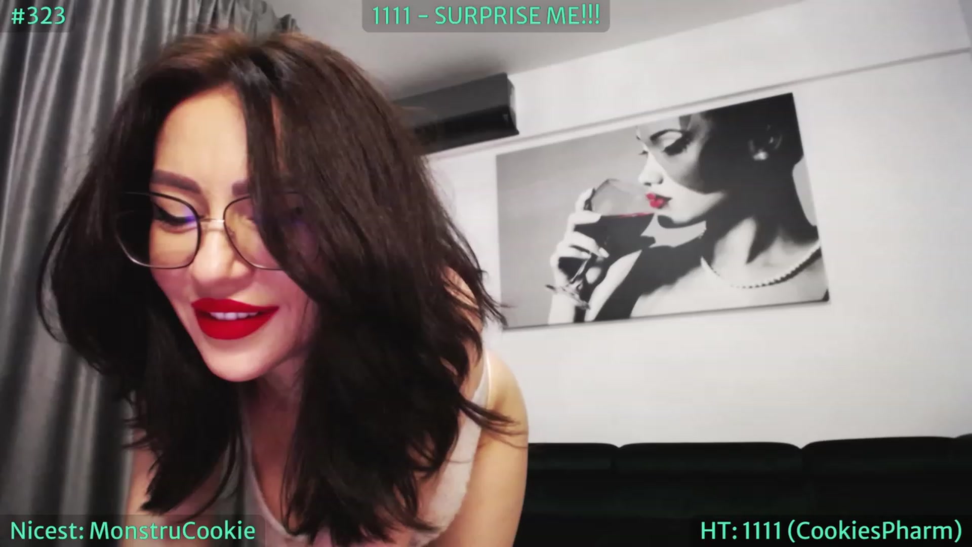 Gallery image thumbnail from SassyCookies's myfreecams stream on, 11/04/2023, 06:45 image 13 of 20