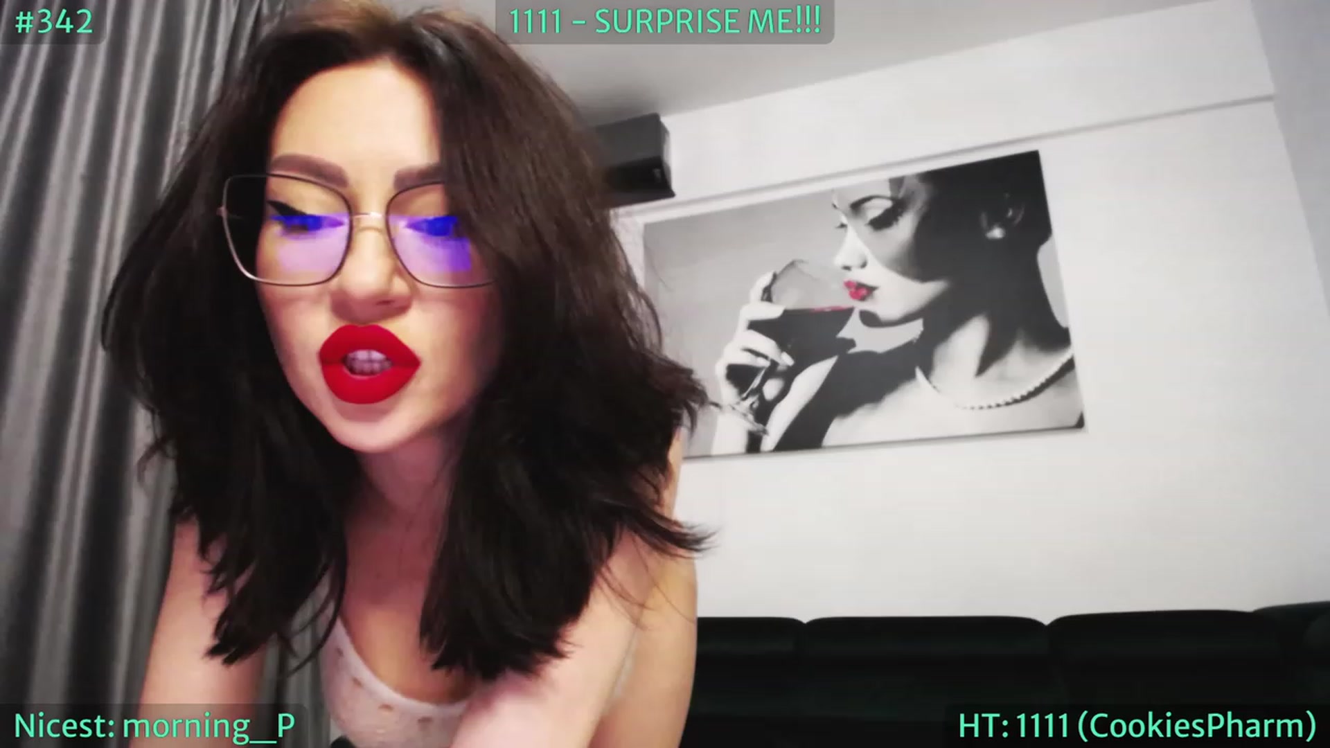 Gallery image thumbnail from SassyCookies's myfreecams stream on, 11/04/2023, 06:45 image 3 of 20