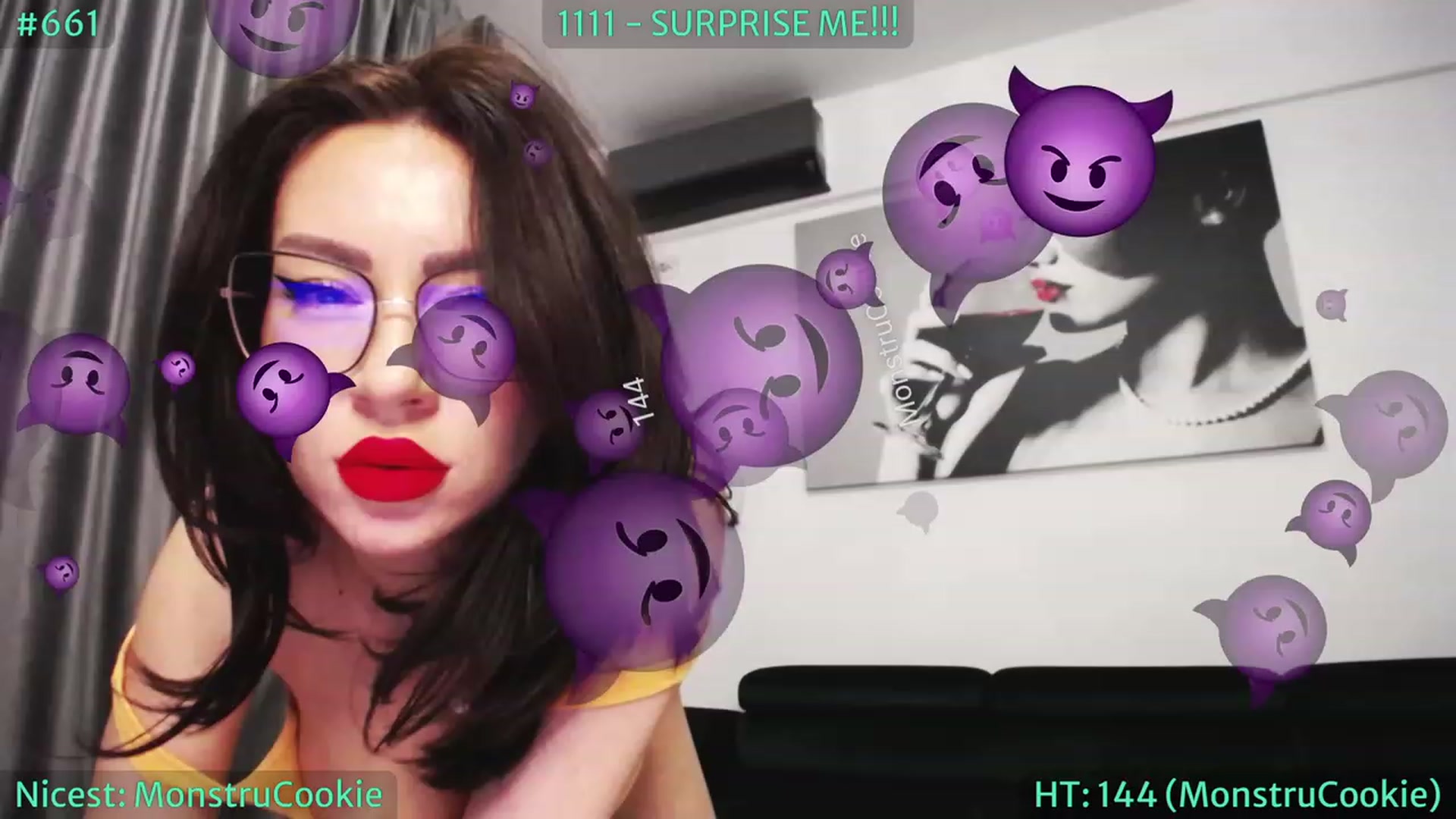 Gallery image thumbnail from SassyCookies's myfreecams stream on, 11/13/2023, 05:46 image 3 of 20