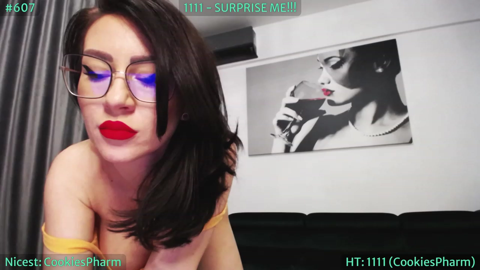 Gallery image thumbnail from SassyCookies's myfreecams stream on, 11/13/2023, 05:46 image 16 of 20