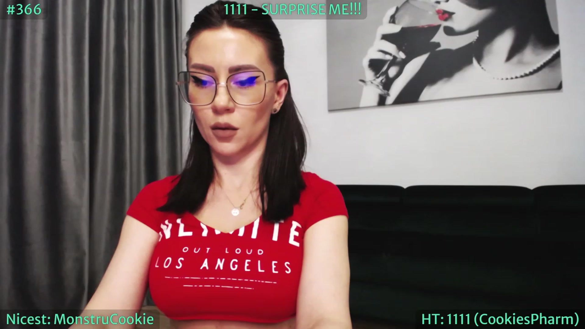 Gallery image thumbnail from SassyCookies's myfreecams stream on, 11/19/2023, 06:16 image 16 of 20