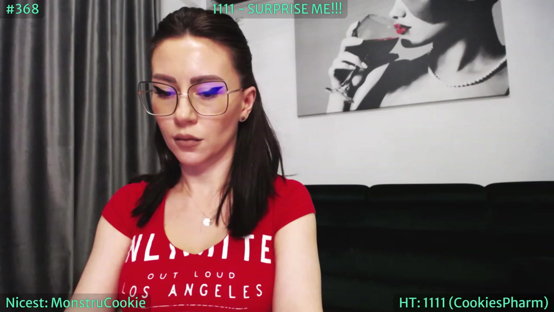 Gallery image thumbnail from SassyCookies's myfreecams stream on, 11/19/2023, 06:59 image 10 of 20