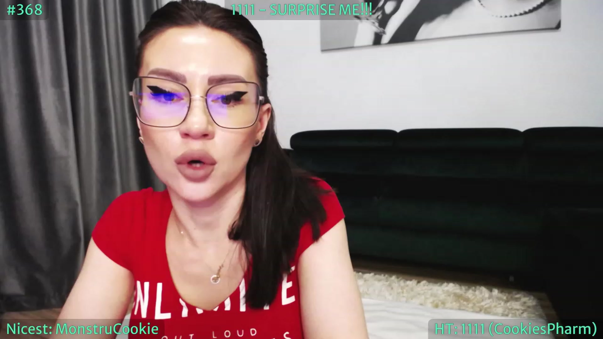 Gallery image thumbnail from SassyCookies's myfreecams stream on, 11/19/2023, 06:59 image 1 of 20