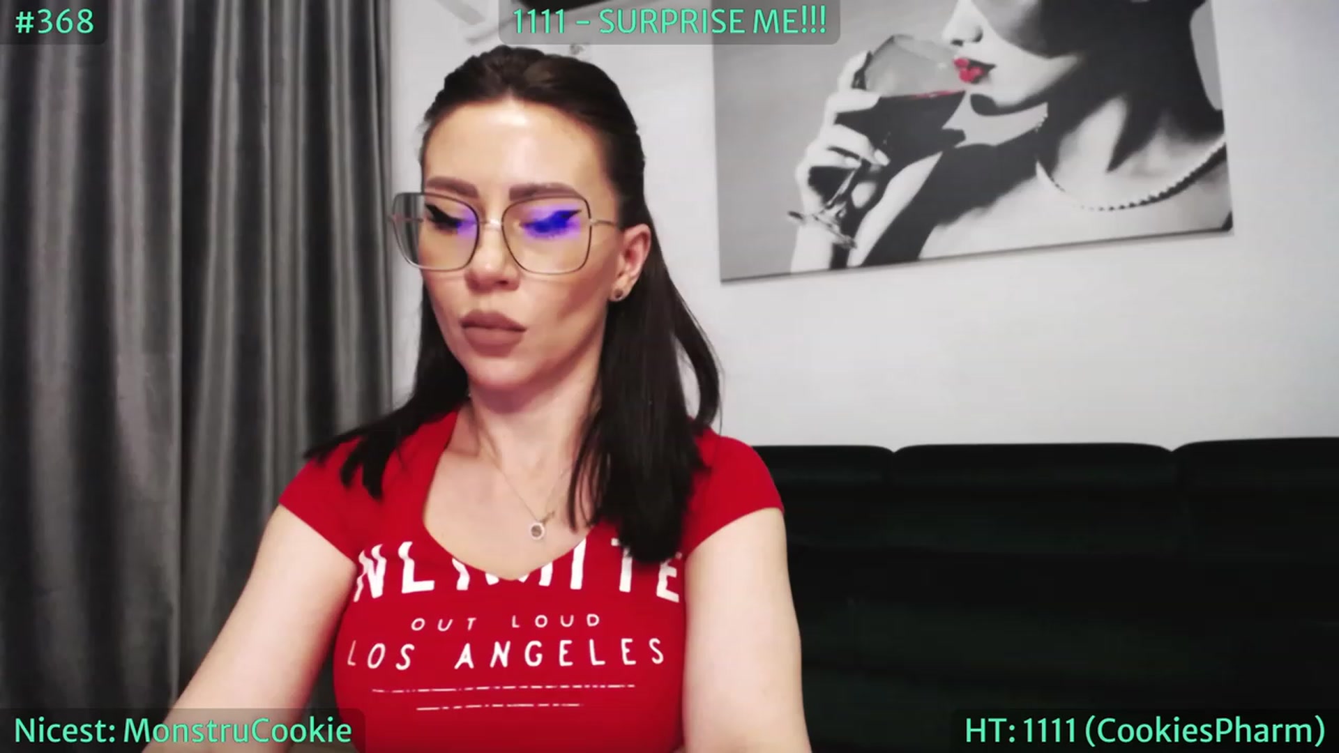 Gallery image thumbnail from SassyCookies's myfreecams stream on, 11/19/2023, 06:59 image 8 of 20