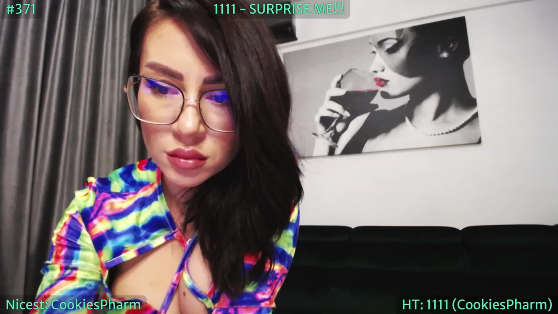 Gallery image thumbnail from SassyCookies's myfreecams stream on, 11/26/2023, 05:13 image 17 of 20