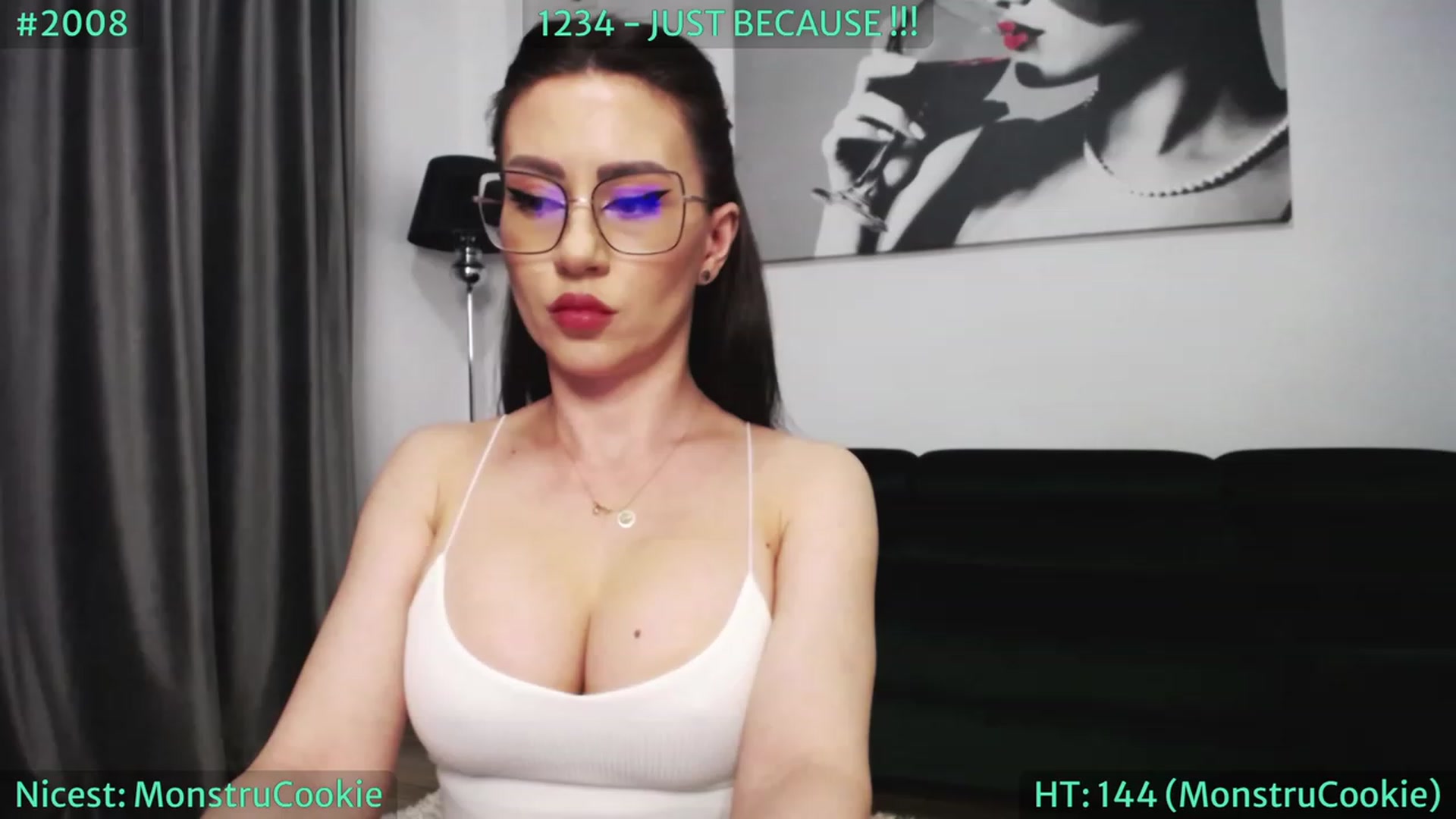 Gallery image thumbnail from SassyCookies's myfreecams stream on, 01/18/2024, 04:35 image 2 of 20