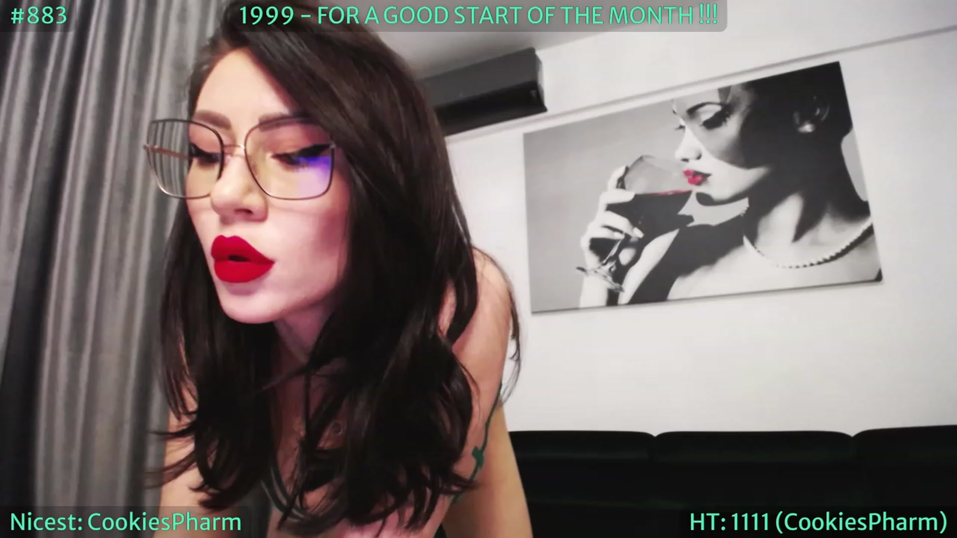 Gallery image thumbnail from SassyCookies's myfreecams stream on, 02/02/2024, 03:32 image 4 of 20