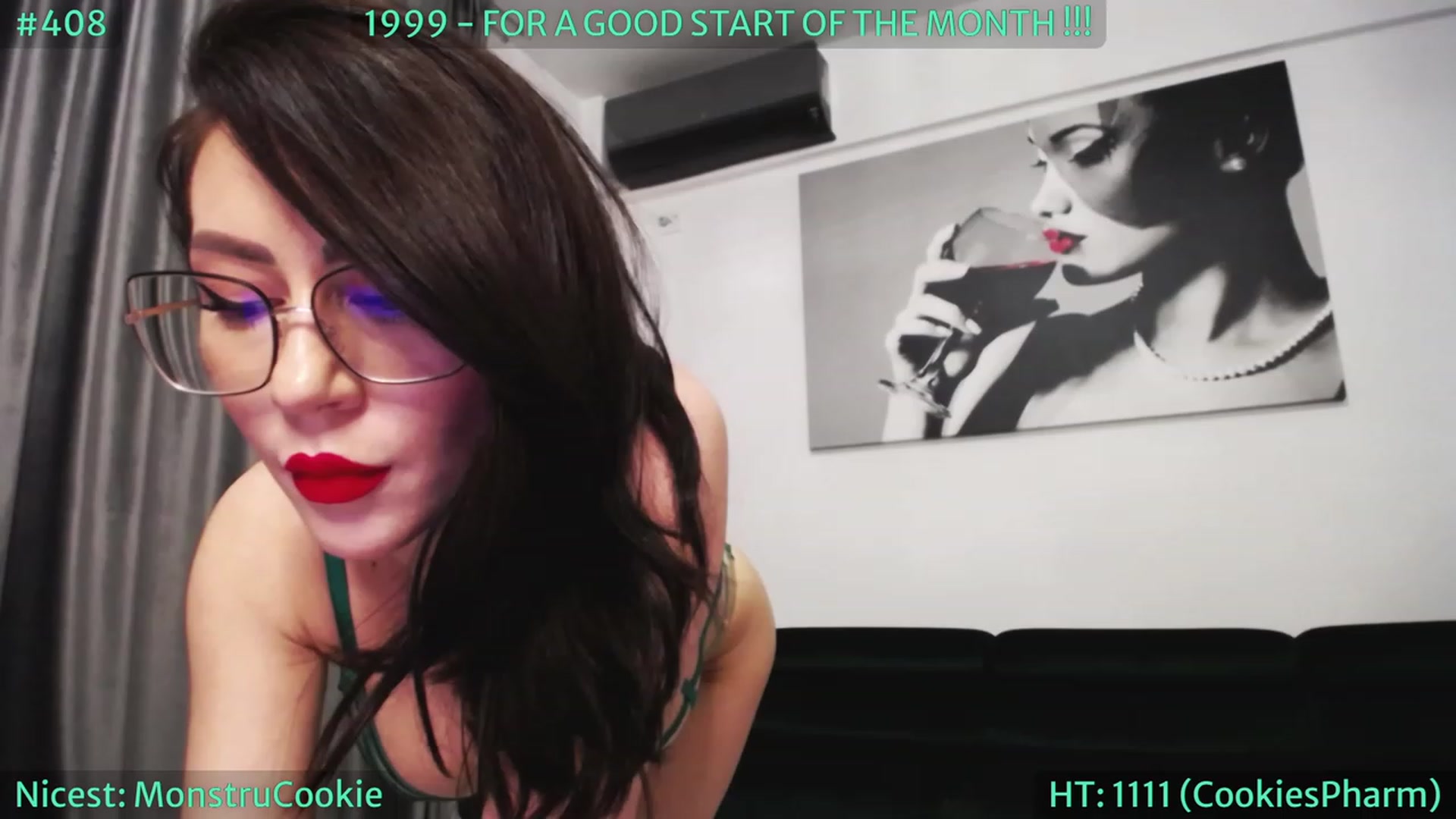 Gallery image thumbnail from SassyCookies's myfreecams stream on, 02/02/2024, 06:03 image 14 of 20