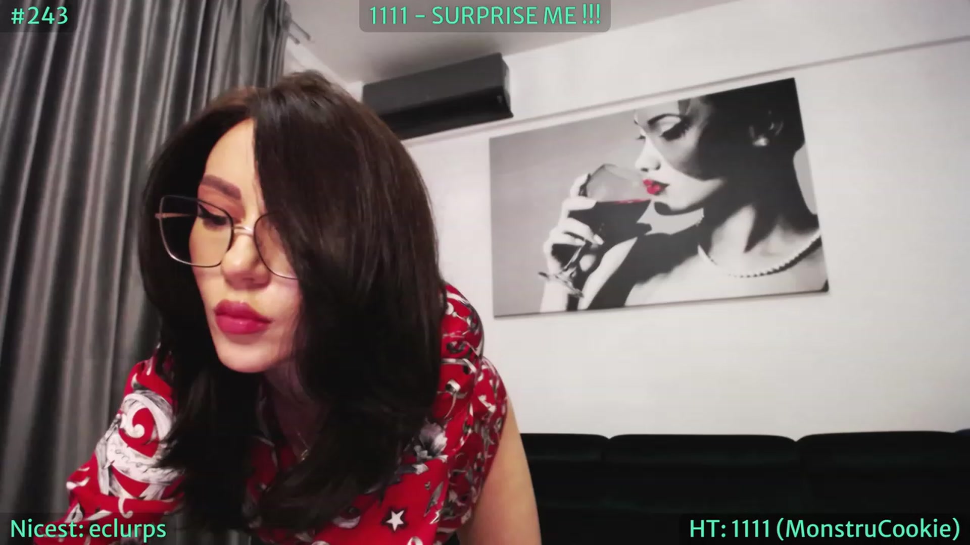 Gallery image thumbnail from SassyCookies's myfreecams stream on, 02/04/2024, 06:19 image 17 of 20