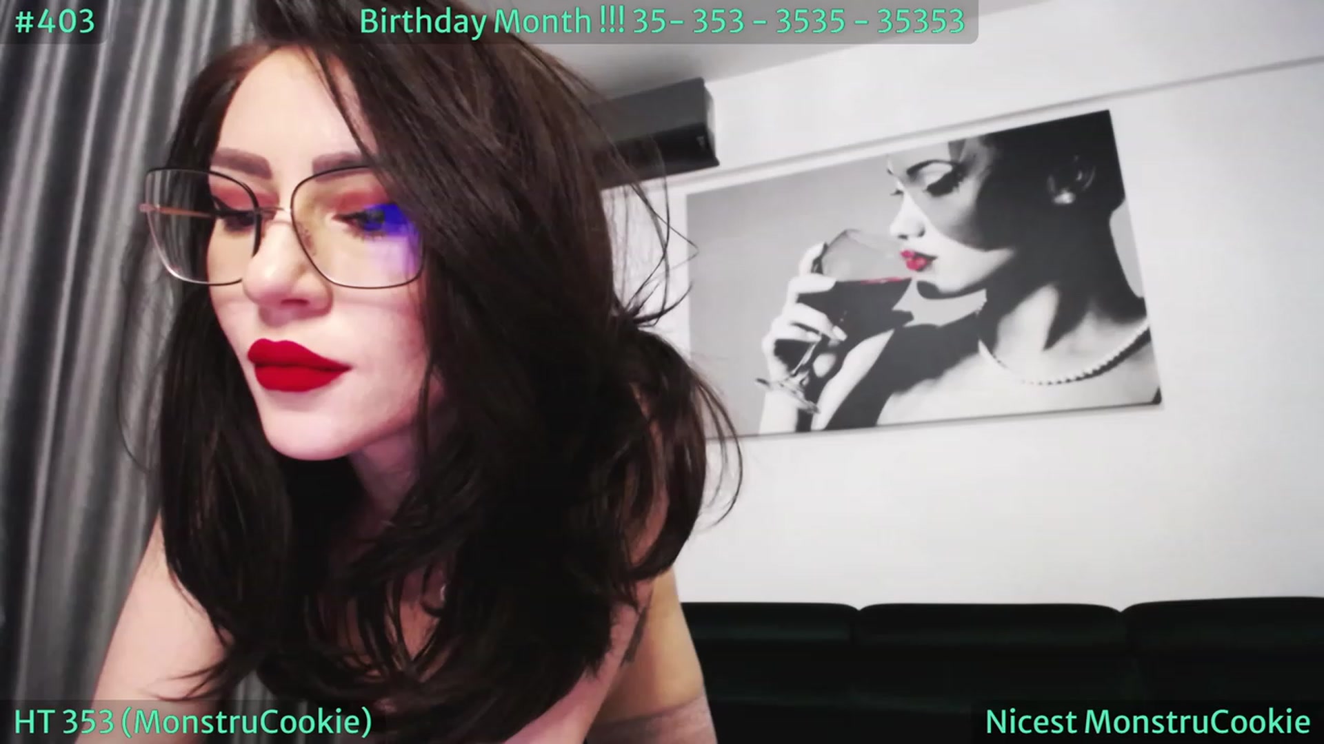 Gallery image thumbnail from SassyCookies's myfreecams stream on, 03/09/2024, 02:00 image 18 of 20