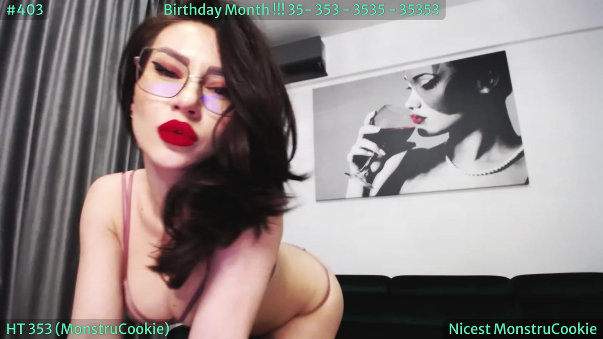 Gallery image thumbnail from SassyCookies's myfreecams stream on, 03/09/2024, 02:00 image 12 of 20