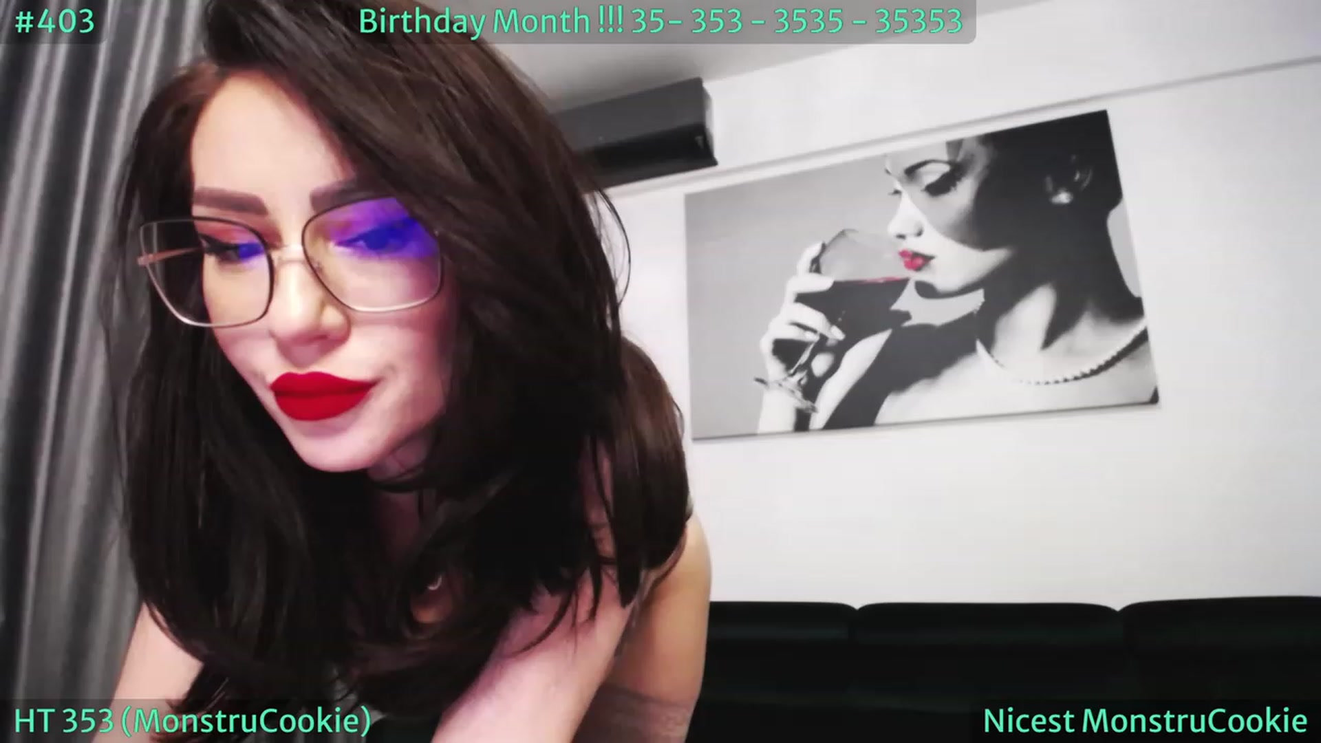 Gallery image thumbnail from SassyCookies's myfreecams stream on, 03/09/2024, 02:00 image 15 of 20
