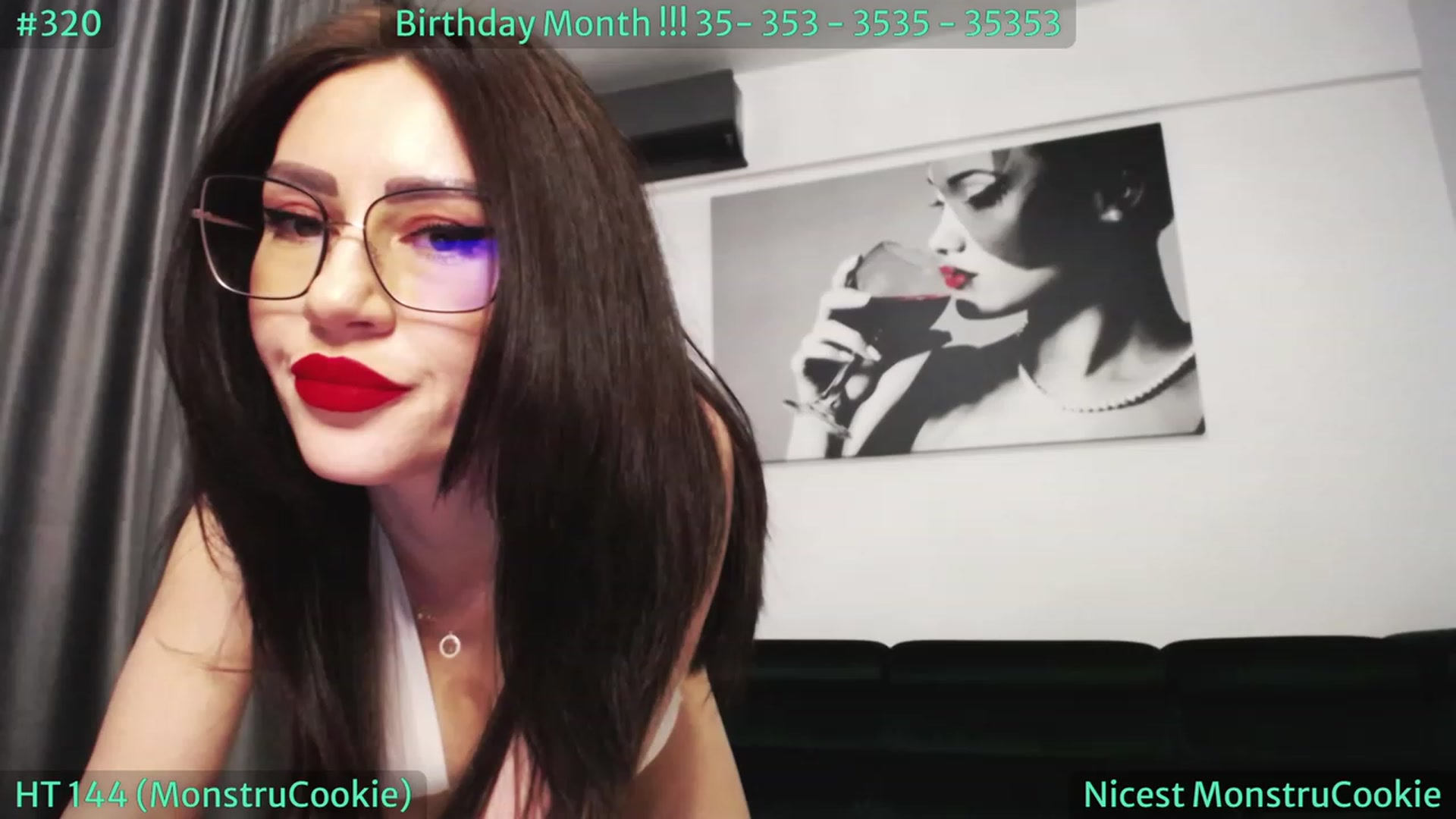 Gallery image thumbnail from SassyCookies's myfreecams stream on, 03/13/2024, 03:31 image 4 of 20