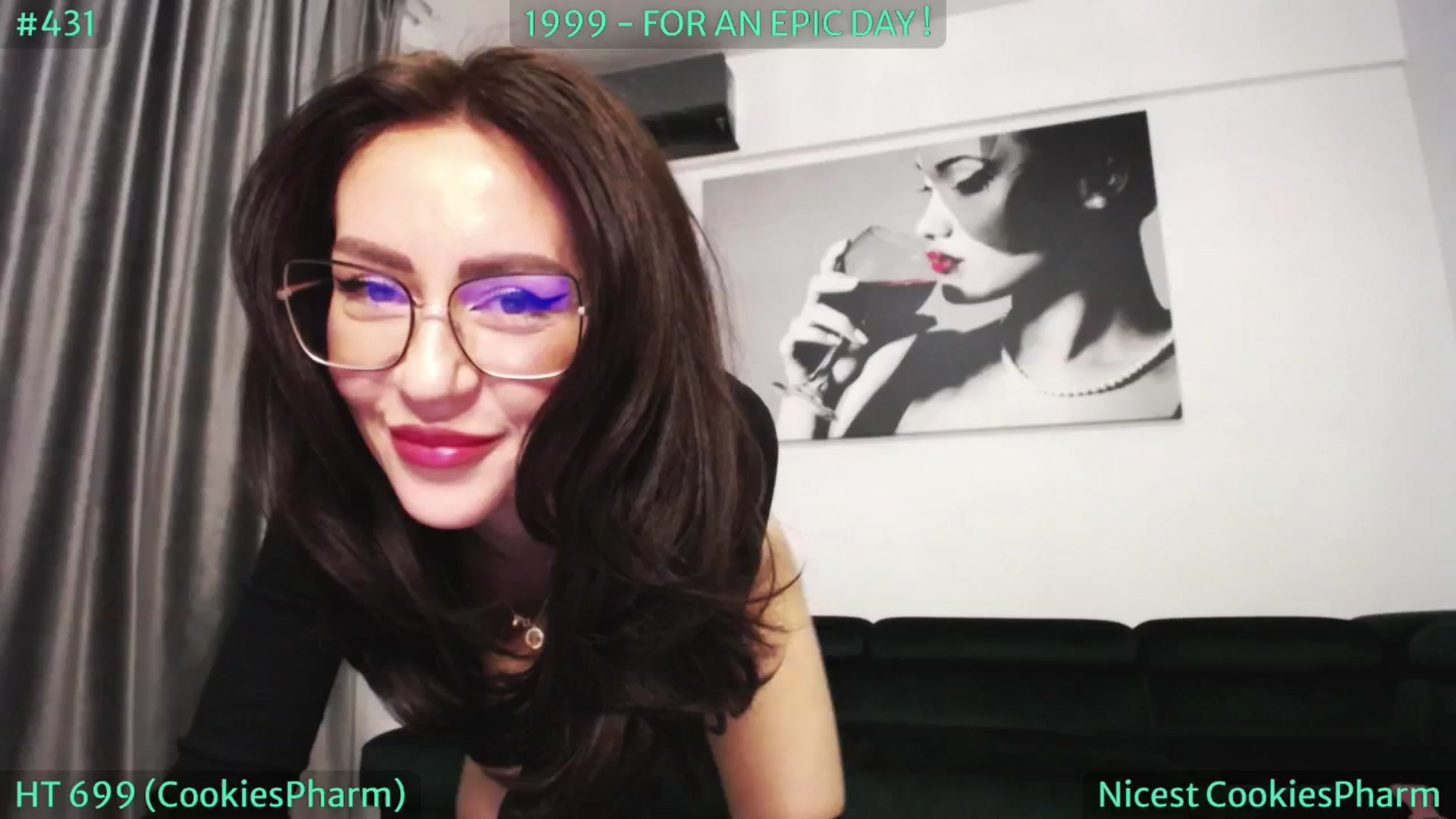 Gallery image thumbnail from SassyCookies's myfreecams stream on, 05/01/2024, 04:39 image 13 of 20