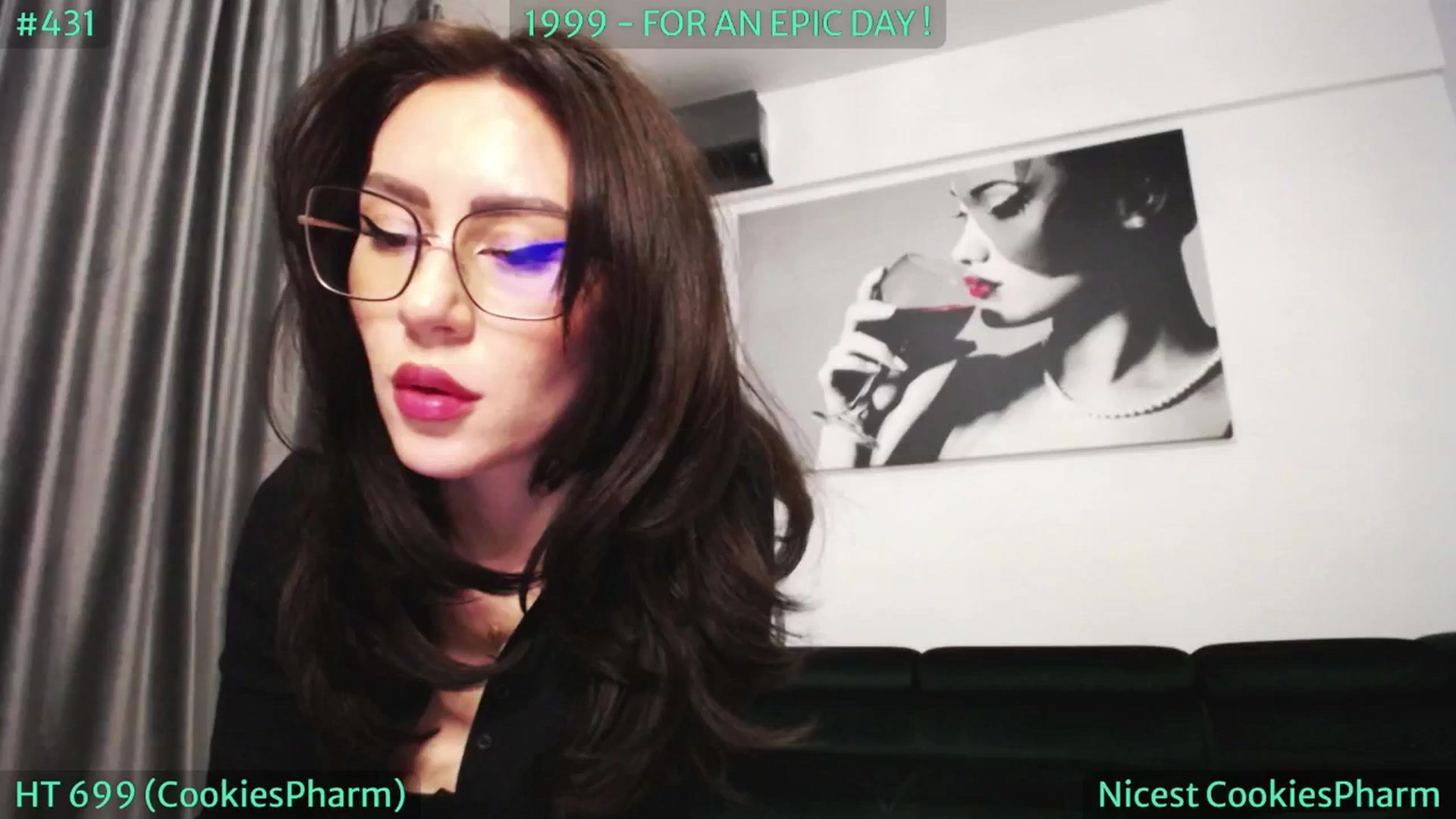 Gallery image thumbnail from SassyCookies's myfreecams stream on, 05/01/2024, 04:39 image 11 of 20