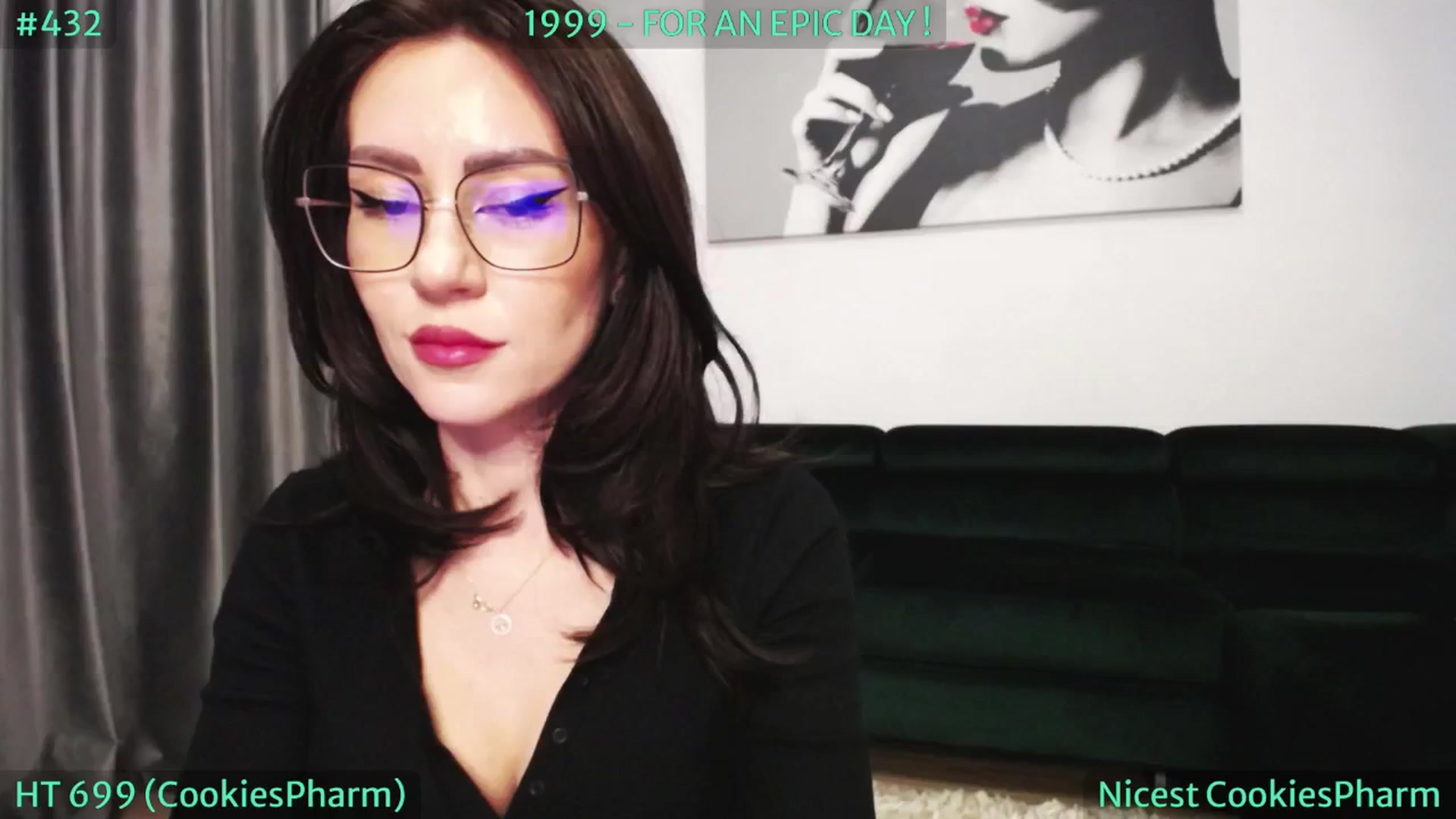 Gallery image thumbnail from SassyCookies's myfreecams stream on, 05/01/2024, 04:39 image 16 of 20
