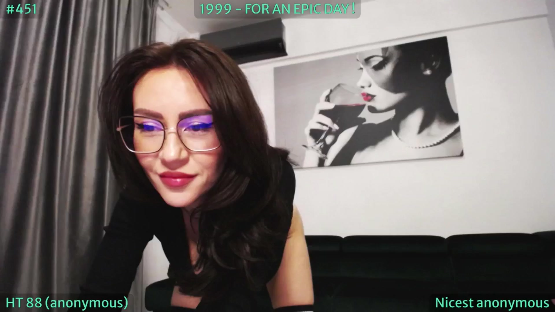 Gallery image thumbnail from SassyCookies's myfreecams stream on, 05/01/2024, 04:39 image 2 of 20