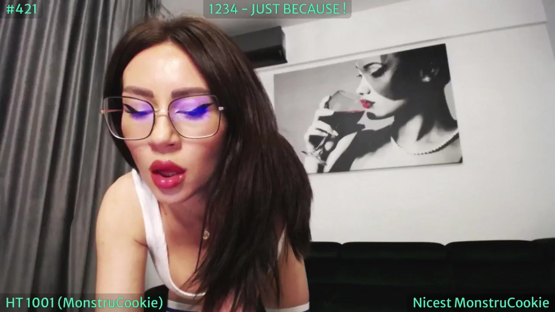 Gallery image thumbnail from SassyCookies's myfreecams stream on, 05/03/2024, 04:32 image 15 of 20