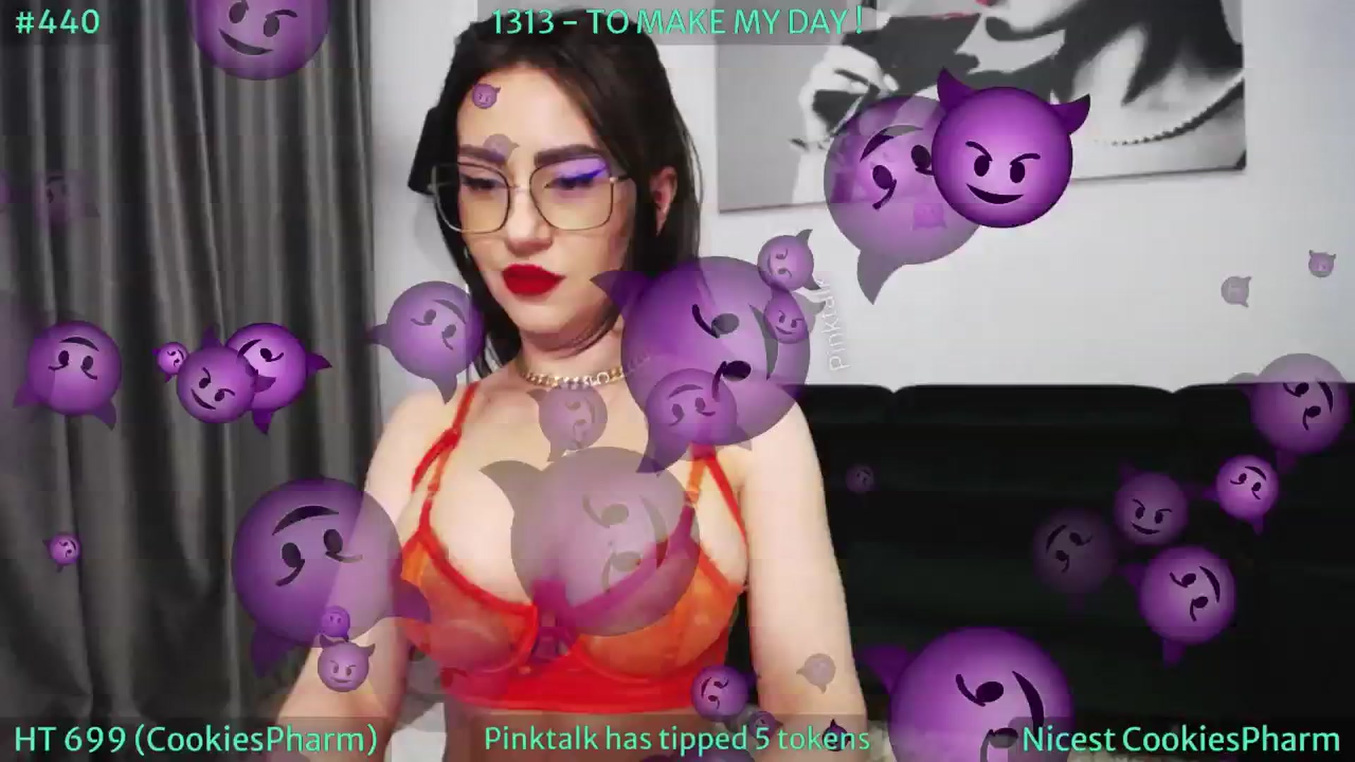 Gallery image thumbnail from SassyCookies's myfreecams stream on, 05/25/2024, 02:43 image 1 of 20