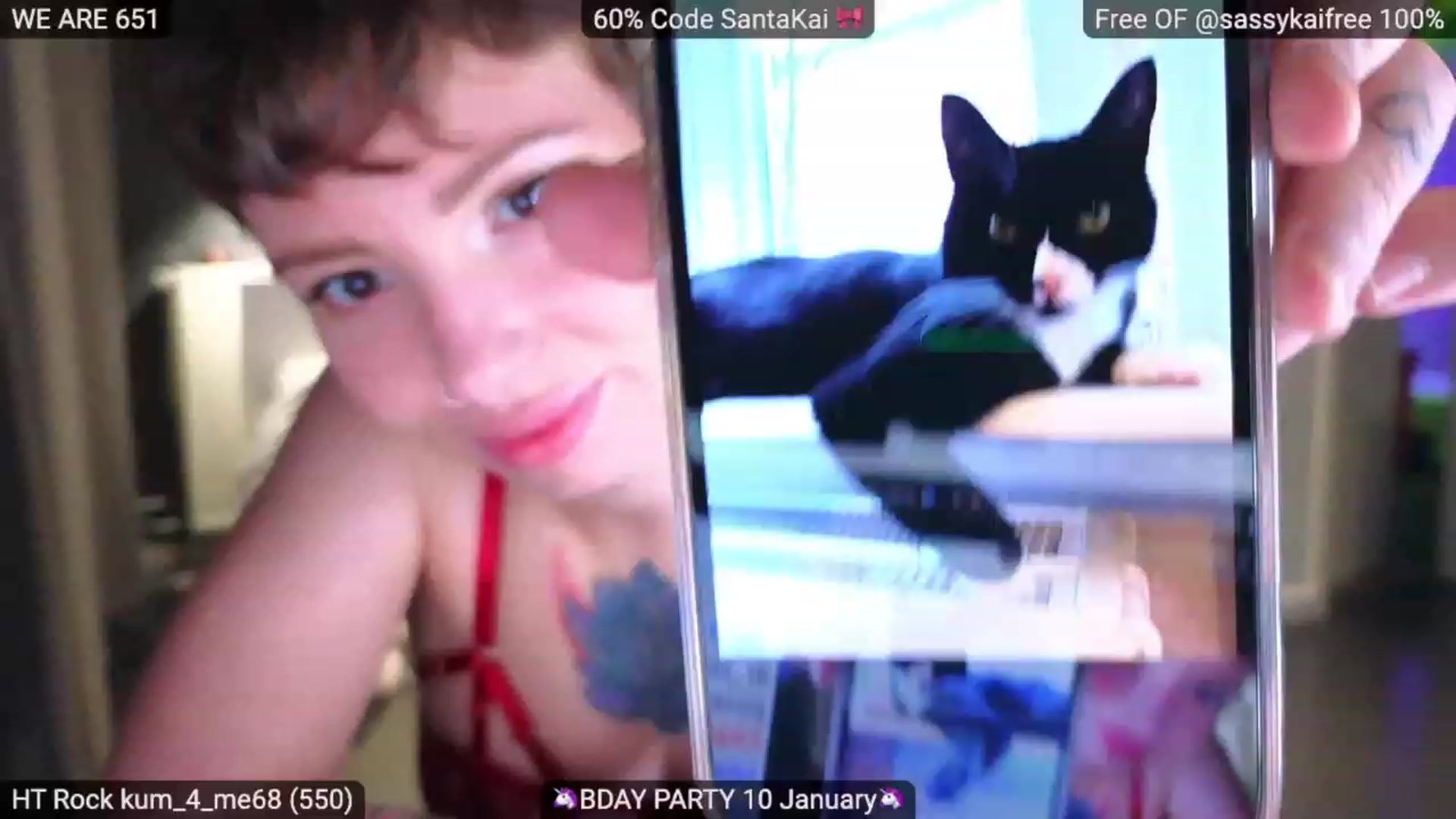Gallery image thumbnail from SassyKai's myfreecams stream on, 12/30/2023, 21:08 image 20 of 20