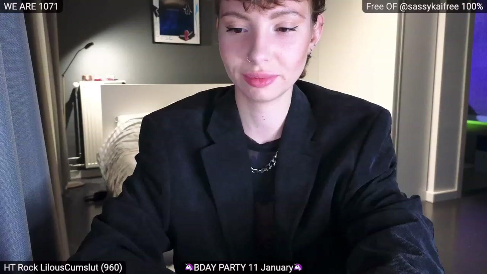 Gallery image thumbnail from SassyKai's myfreecams stream on, 01/11/2024, 20:30 image 16 of 20