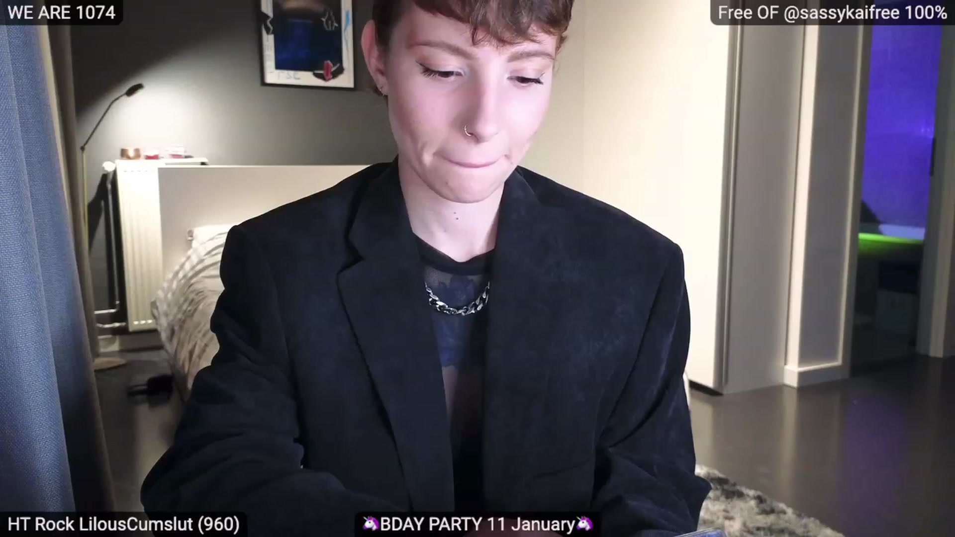 Gallery image thumbnail from SassyKai's myfreecams stream on, 01/11/2024, 20:30 image 12 of 20