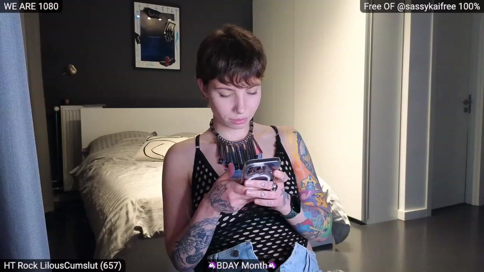 Gallery image thumbnail from SassyKai's myfreecams stream on, 01/18/2024, 20:32 image 2 of 20