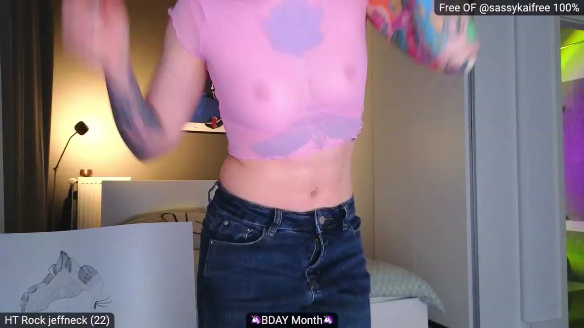 Gallery image thumbnail from SassyKai's myfreecams stream on, 02/01/2024, 24:02 image 4 of 20