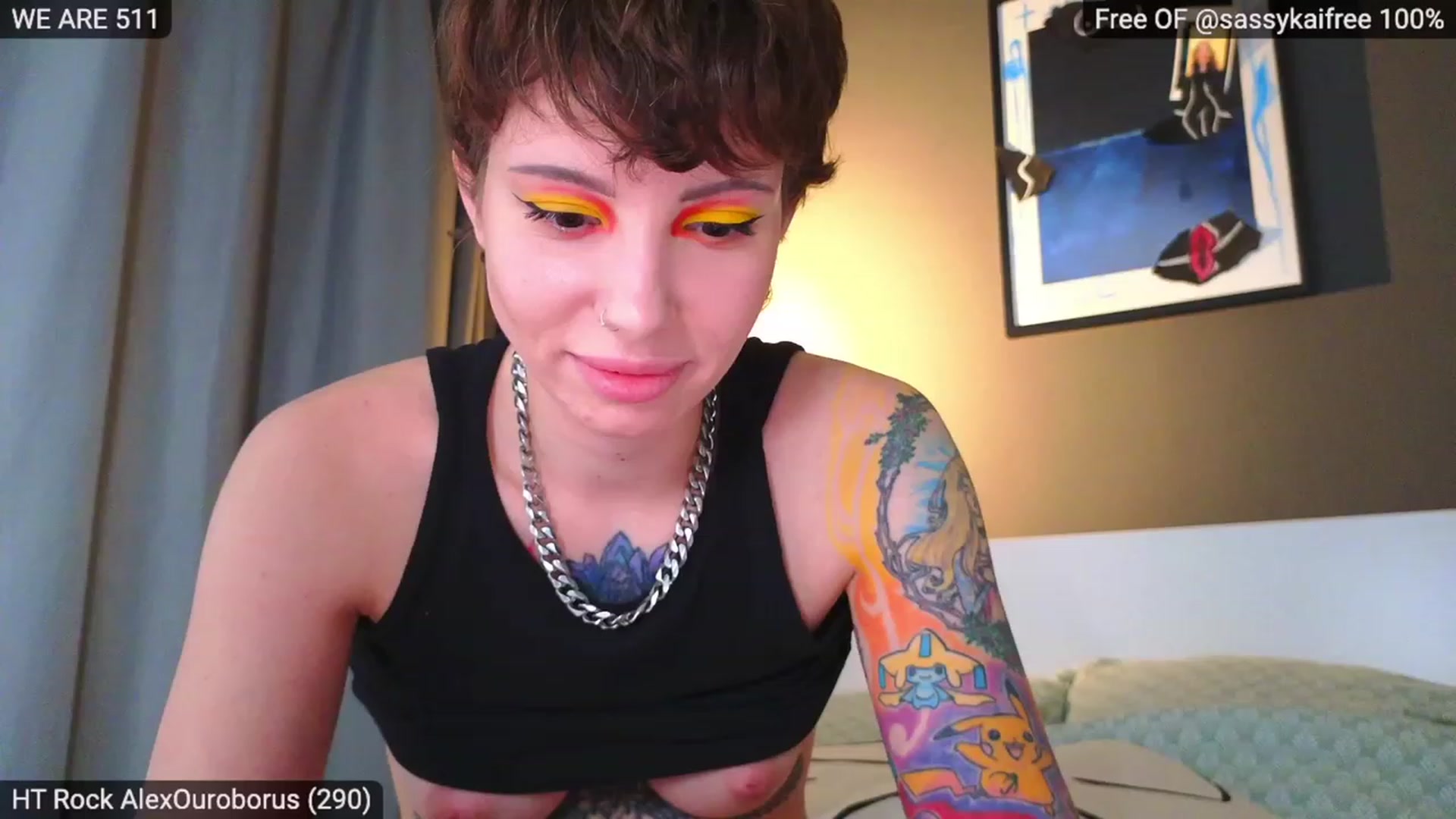 Gallery image thumbnail from SassyKai's myfreecams stream on, 02/04/2024, 22:40 image 17 of 20