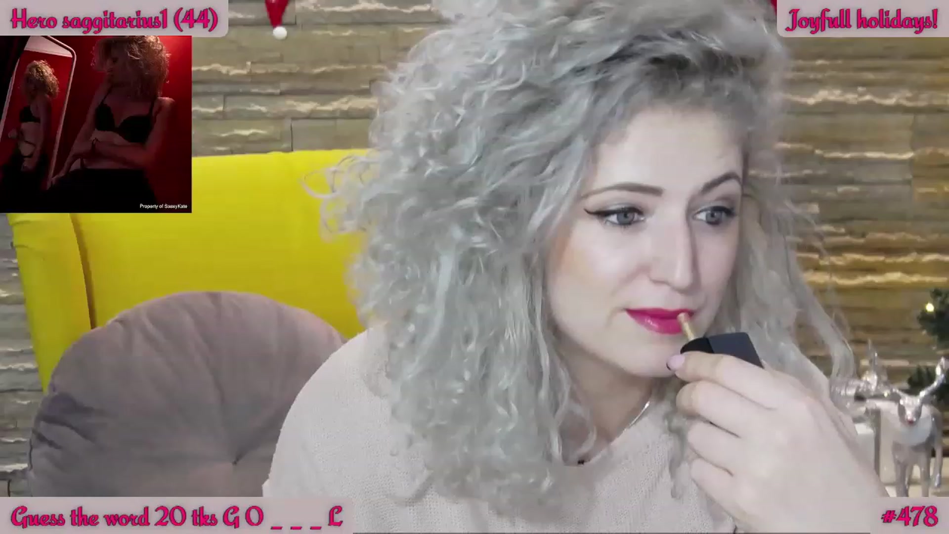 Gallery image thumbnail from SassyKate's myfreecams stream on, 12/27/2022, 11:40 image 5 of 20