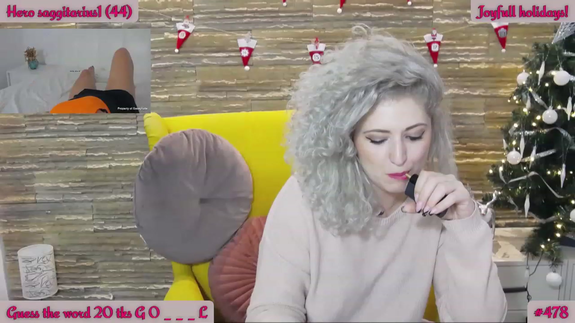 Gallery image thumbnail from SassyKate's myfreecams stream on, 12/27/2022, 11:40 image 16 of 20