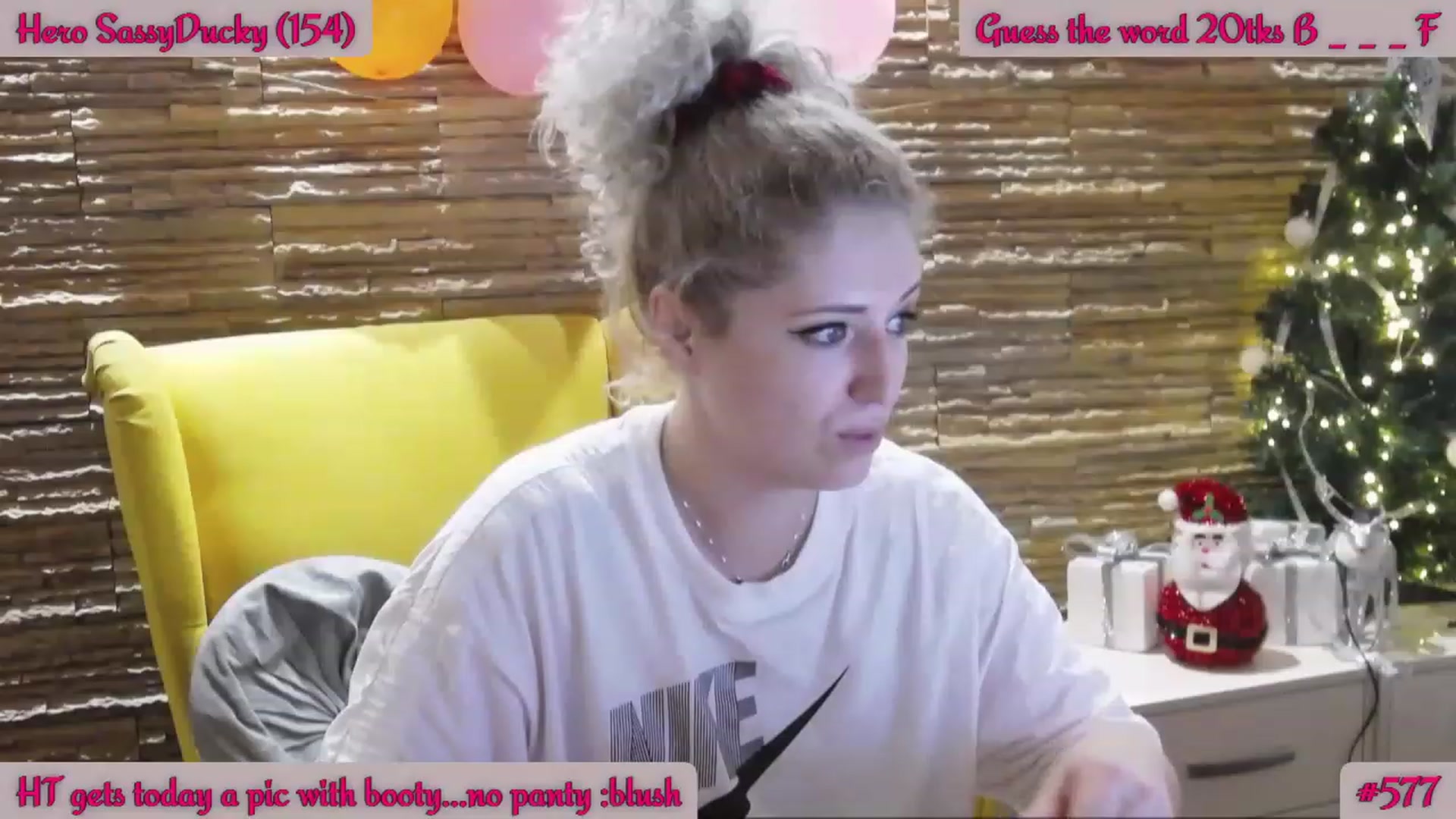 Gallery image thumbnail from SassyKate's myfreecams stream on, 01/08/2023, 13:30 image 13 of 20