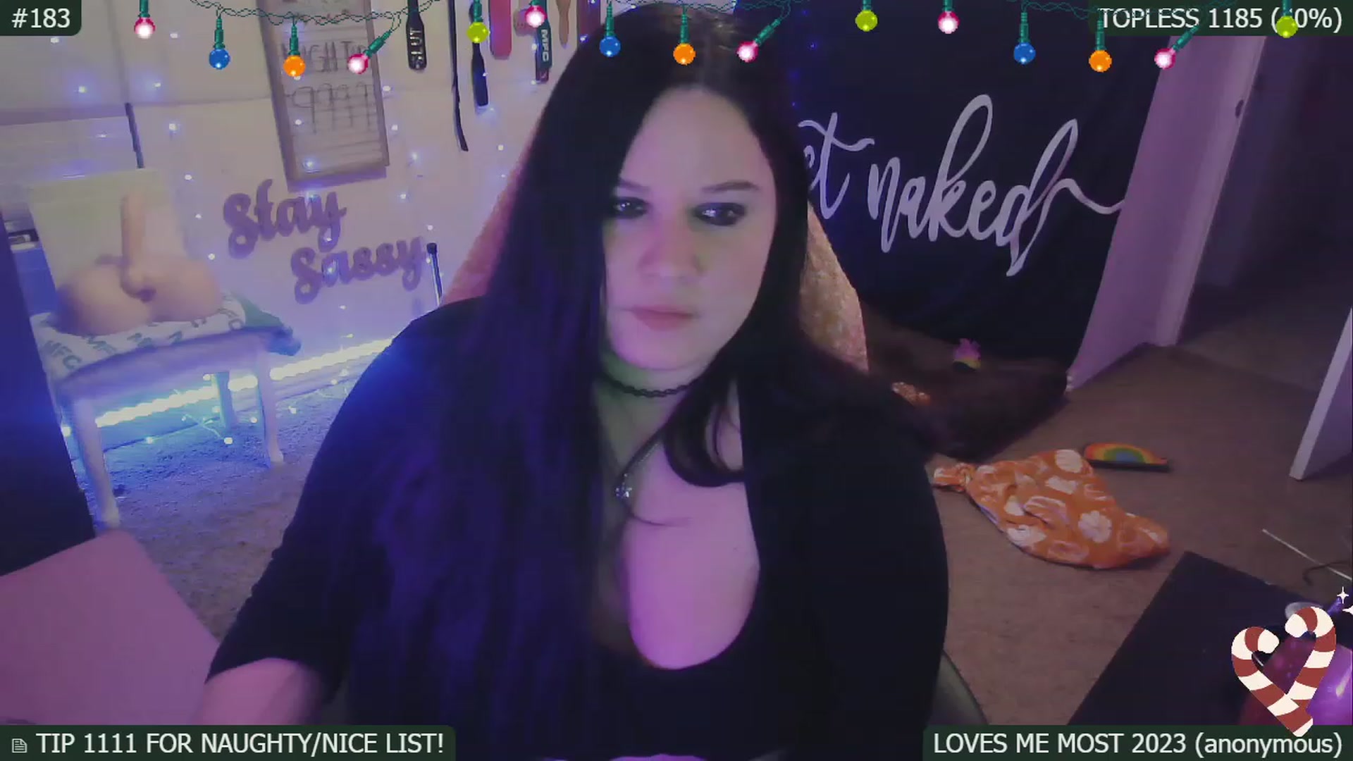 Gallery image thumbnail from SassySarah94's myfreecams stream on, 12/31/2022, 07:21 image 20 of 20