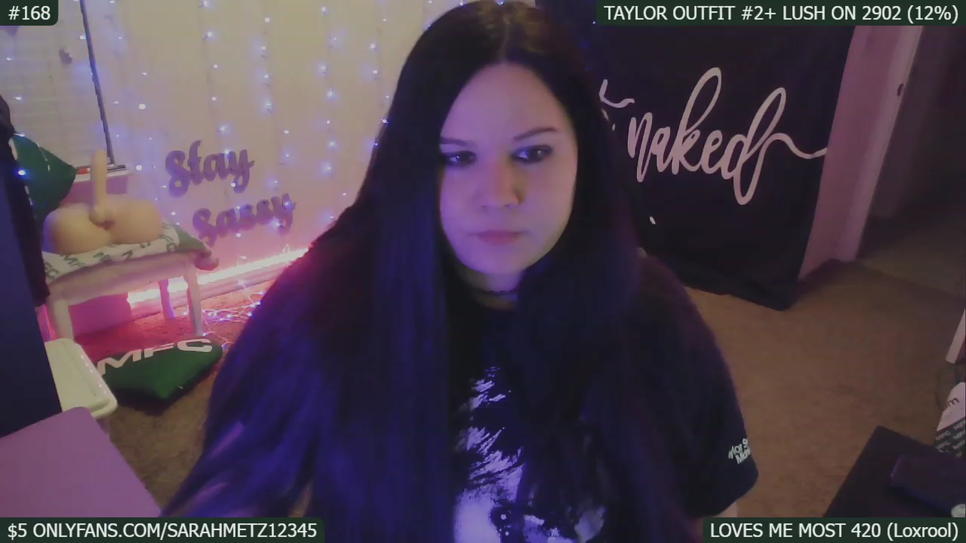 Gallery image thumbnail from SassySarah94's myfreecams stream on, 02/01/2023, 03:38 image 6 of 20
