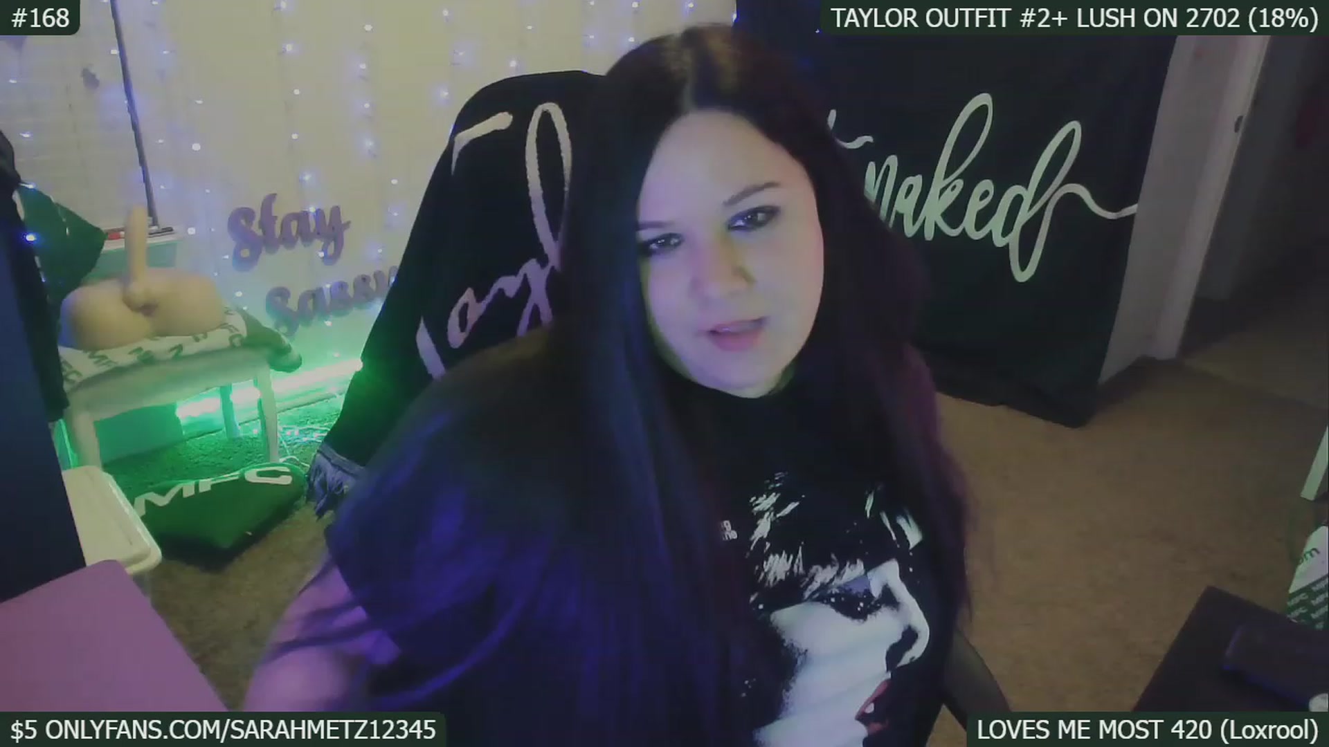 Gallery image thumbnail from SassySarah94's myfreecams stream on, 02/01/2023, 03:38 image 12 of 20