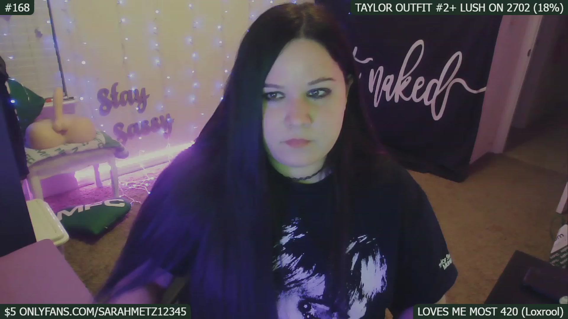 Gallery image thumbnail from SassySarah94's myfreecams stream on, 02/01/2023, 03:38 image 8 of 20