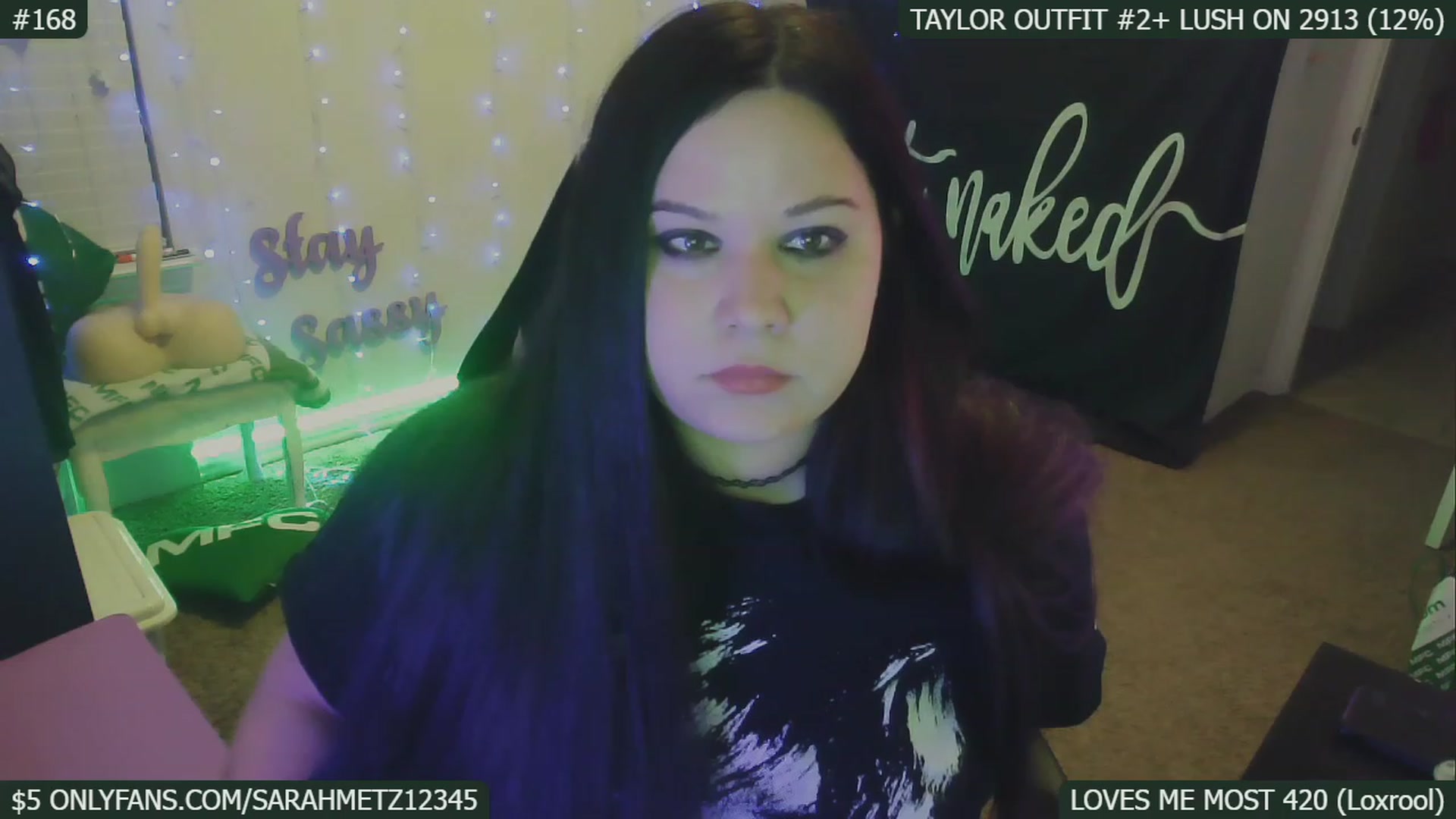 Gallery image thumbnail from SassySarah94's myfreecams stream on, 02/01/2023, 03:38 image 1 of 20