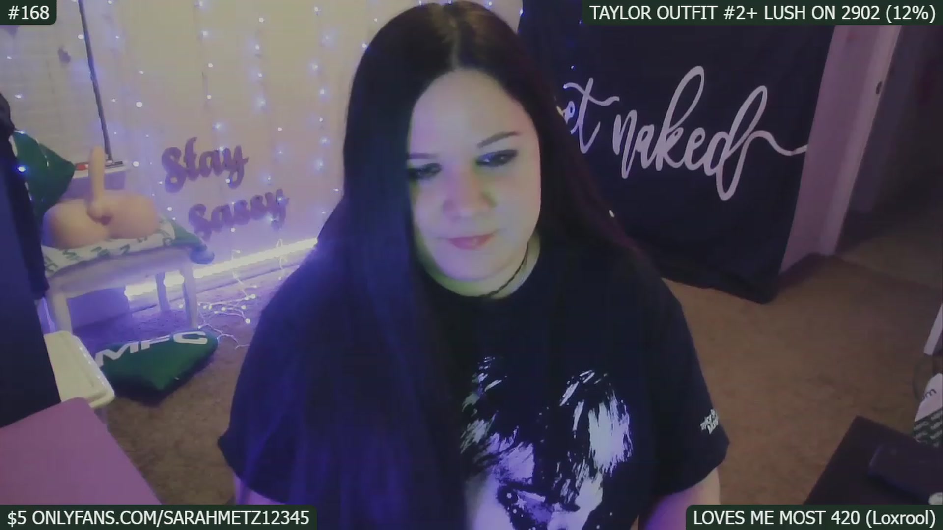 Gallery image thumbnail from SassySarah94's myfreecams stream on, 02/01/2023, 03:38 image 4 of 20