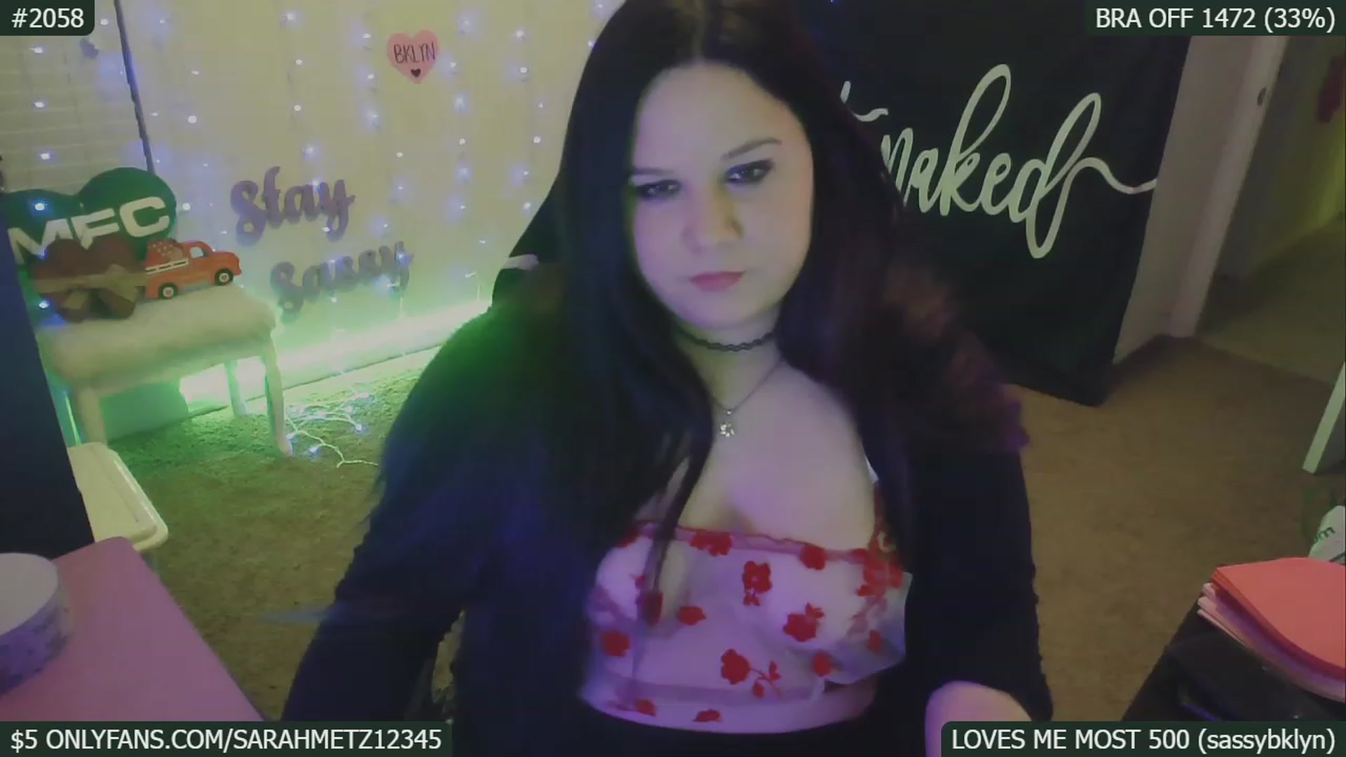 Gallery image thumbnail from SassySarah94's myfreecams stream on, 02/03/2023, 03:49 image 1 of 20