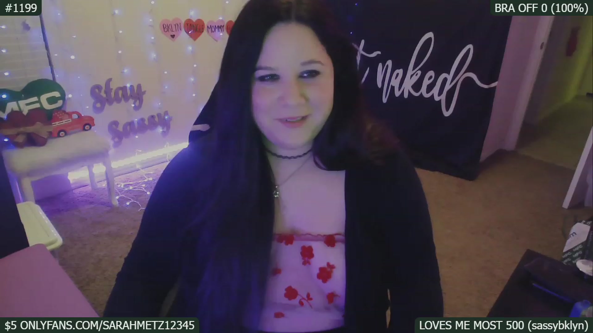 Gallery image thumbnail from SassySarah94's myfreecams stream on, 02/03/2023, 03:49 image 12 of 20
