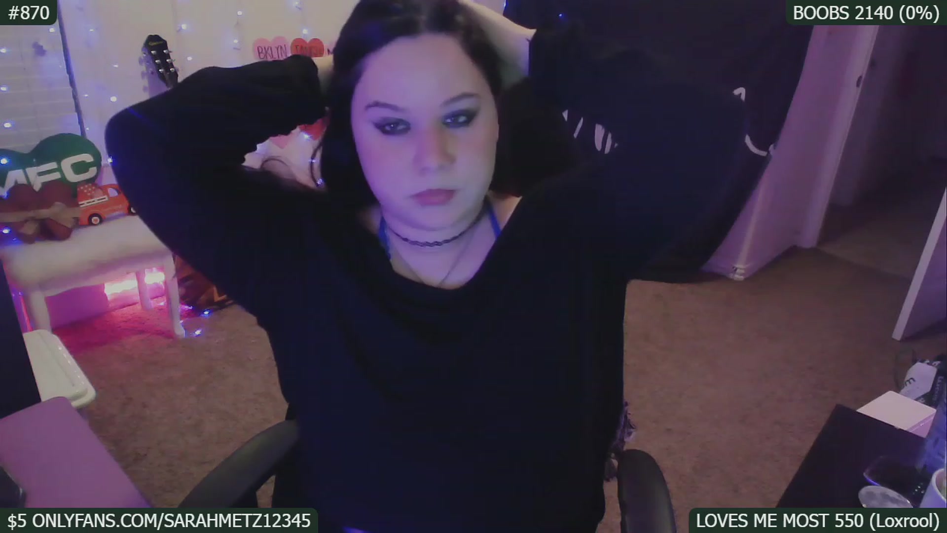 Gallery image thumbnail from SassySarah94's myfreecams stream on, 02/11/2023, 04:42 image 15 of 20