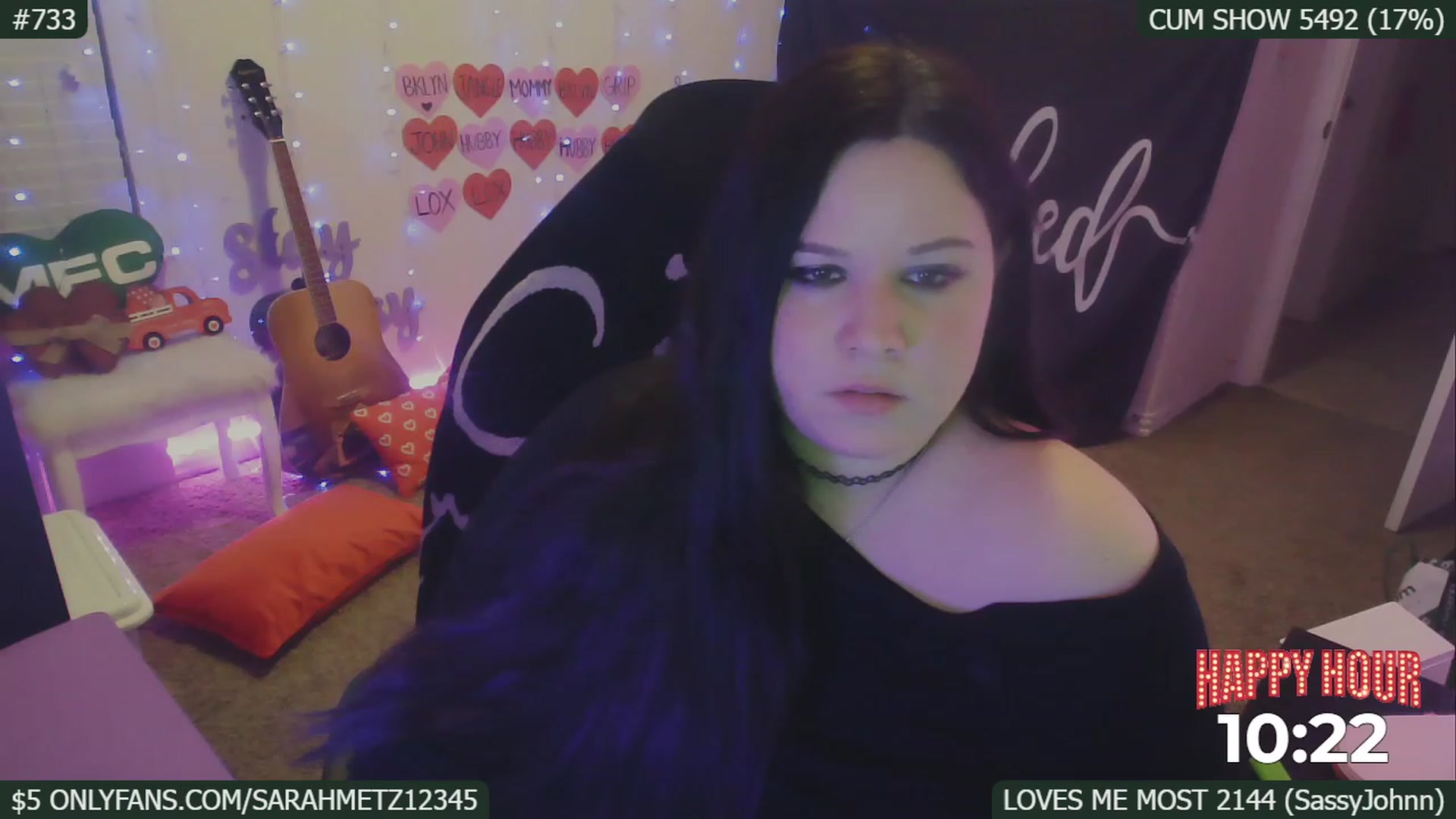 Gallery image thumbnail from SassySarah94's myfreecams stream on, 02/13/2023, 06:26 image 1 of 20