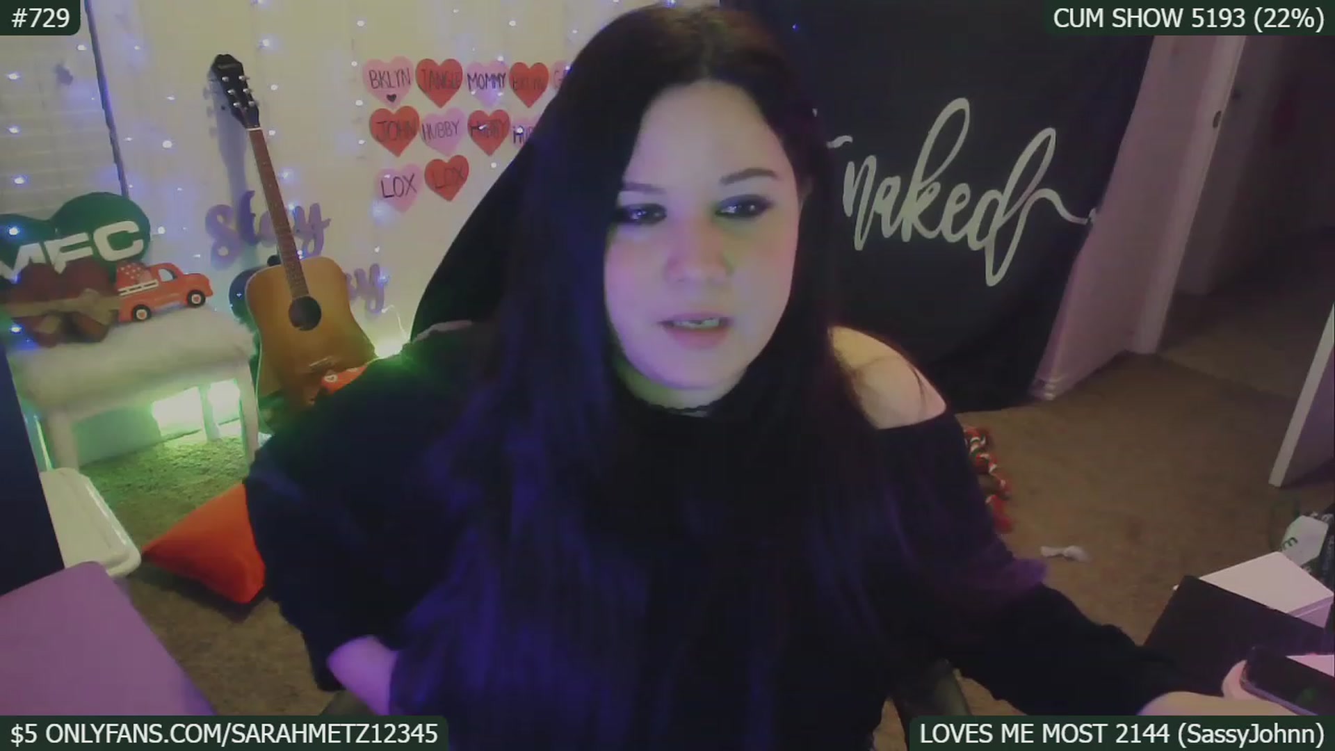 Gallery image thumbnail from SassySarah94's myfreecams stream on, 02/13/2023, 07:08 image 8 of 20