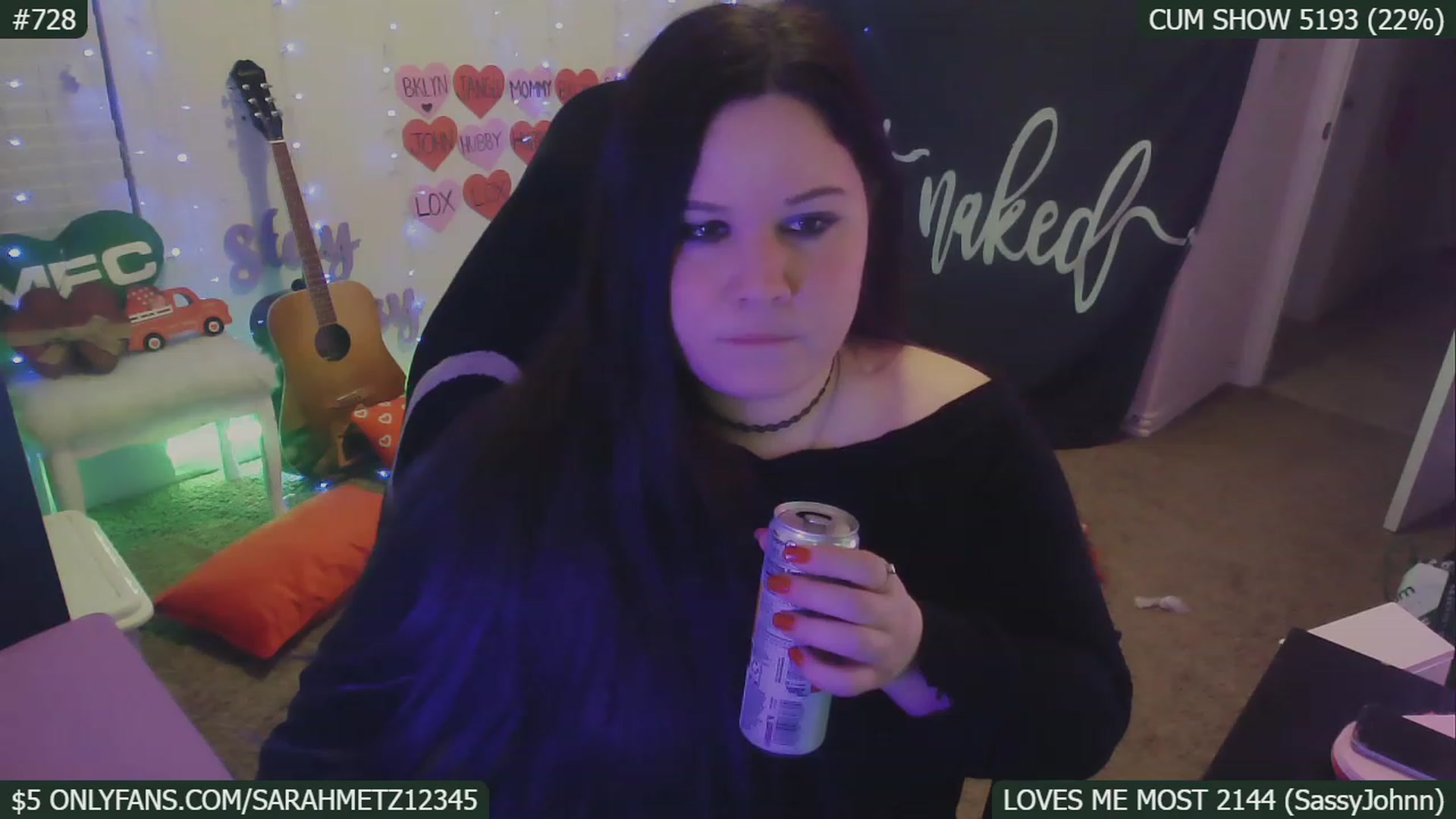 Gallery image thumbnail from SassySarah94's myfreecams stream on, 02/13/2023, 07:08 image 1 of 20