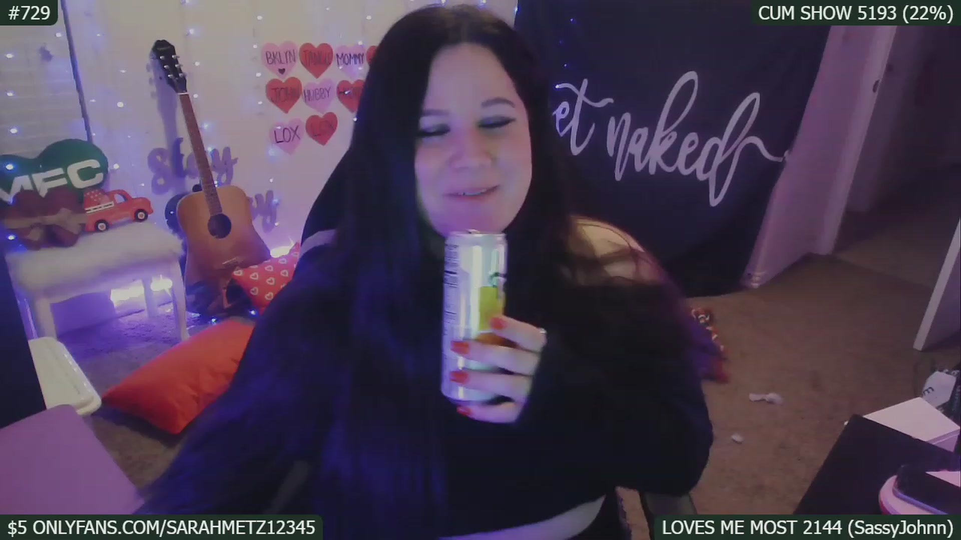 Gallery image thumbnail from SassySarah94's myfreecams stream on, 02/13/2023, 07:08 image 6 of 20