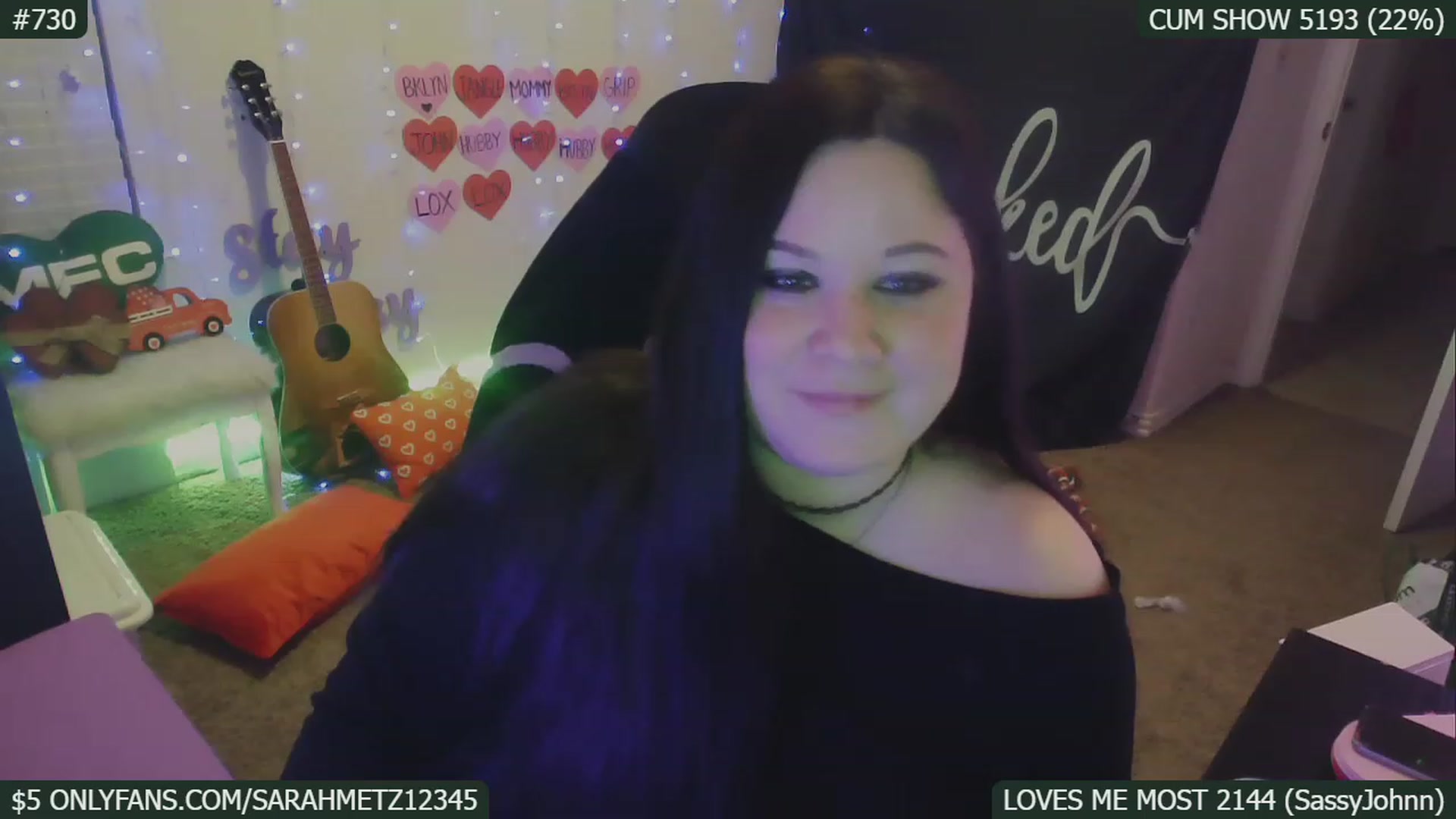 Gallery image thumbnail from SassySarah94's myfreecams stream on, 02/13/2023, 07:08 image 16 of 20