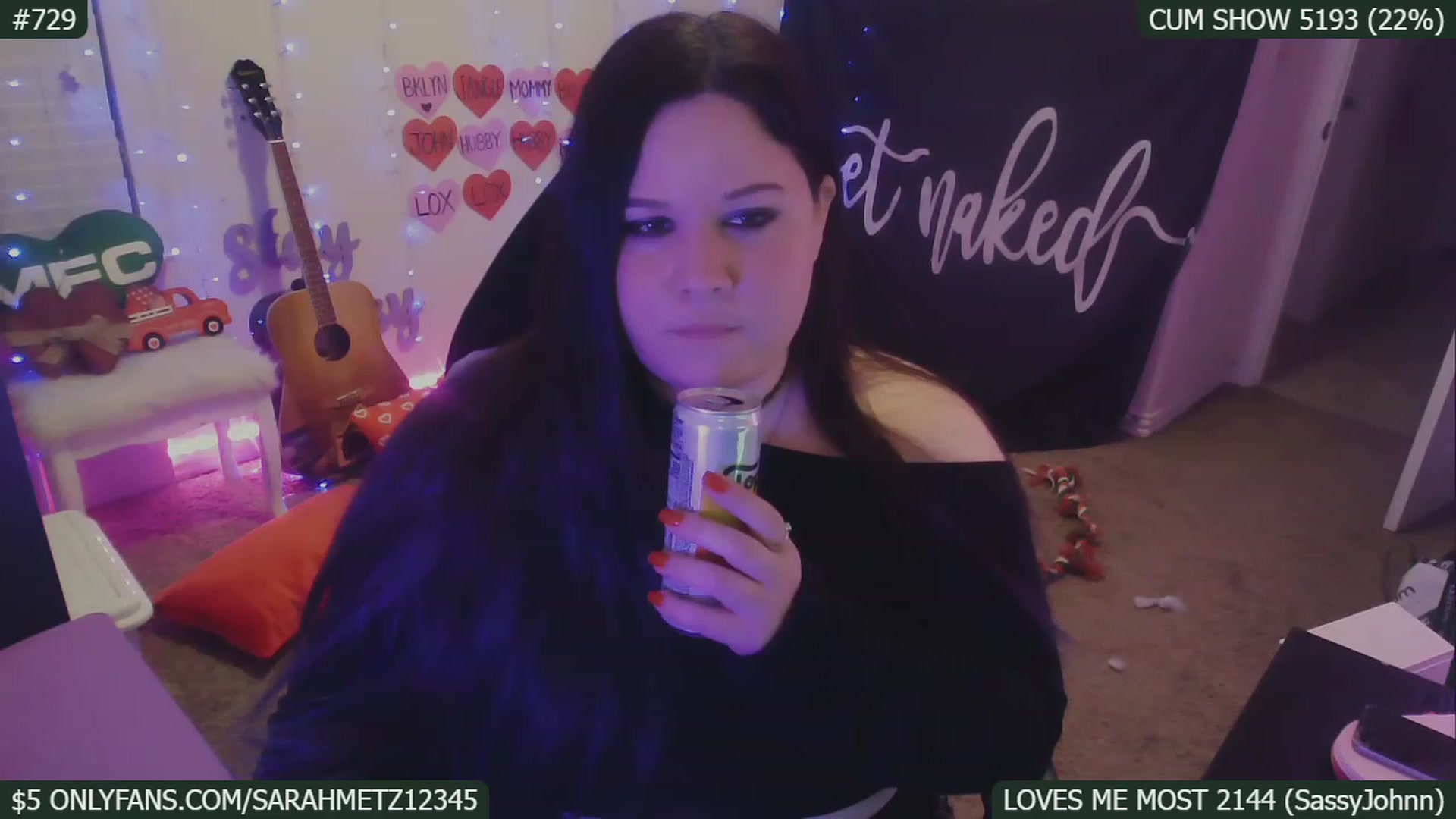 Gallery image thumbnail from SassySarah94's myfreecams stream on, 02/13/2023, 07:08 image 12 of 20